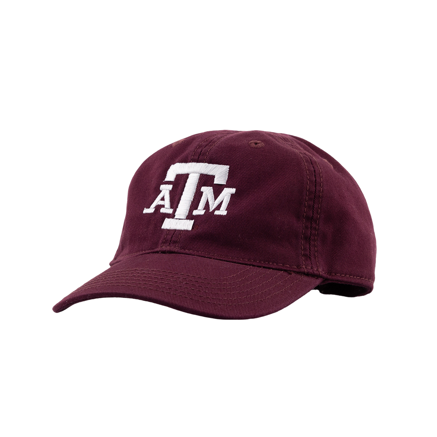 Texas A&M League Collegiate Block Logo 6 Panel Toddler Hat - Maroon