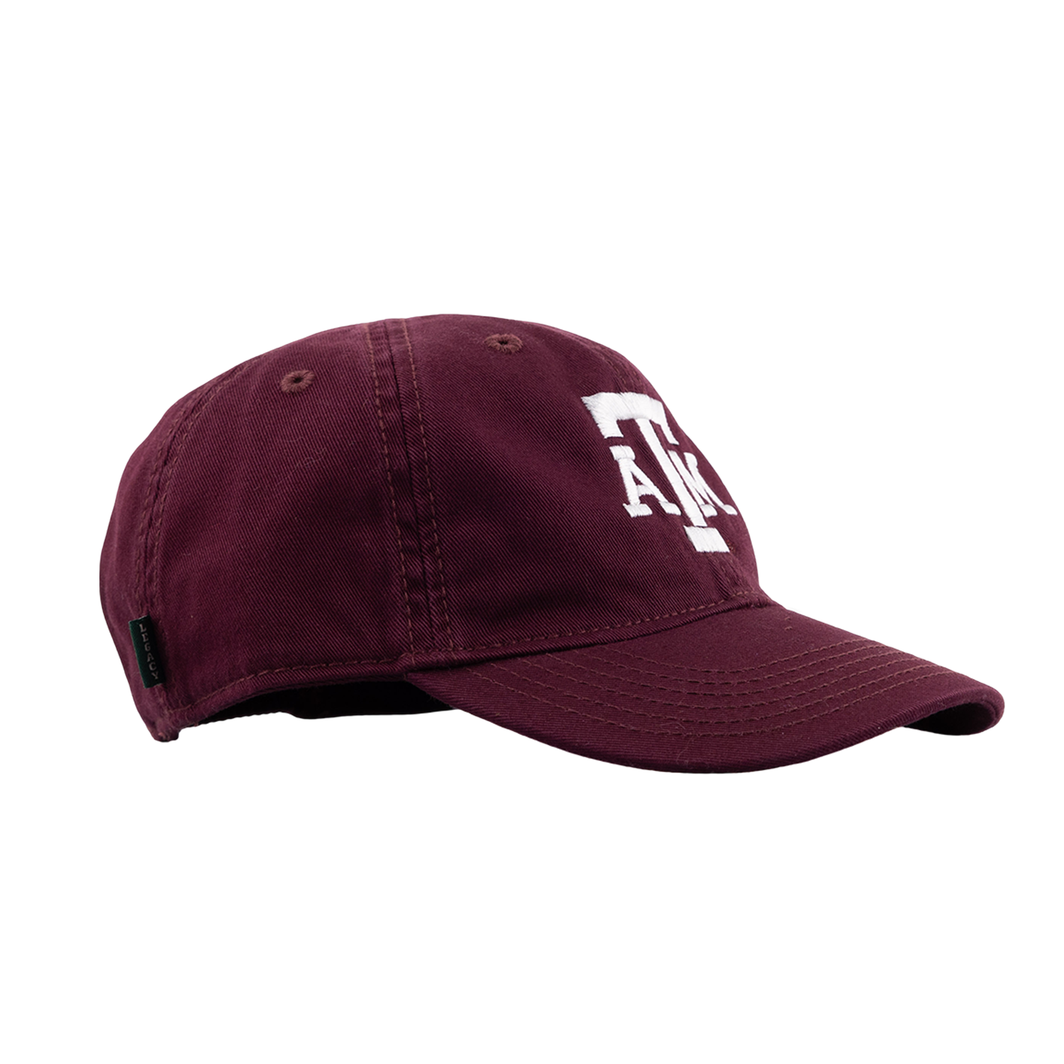 Texas A&M League Collegiate Block Logo 6 Panel Toddler Hat - Maroon