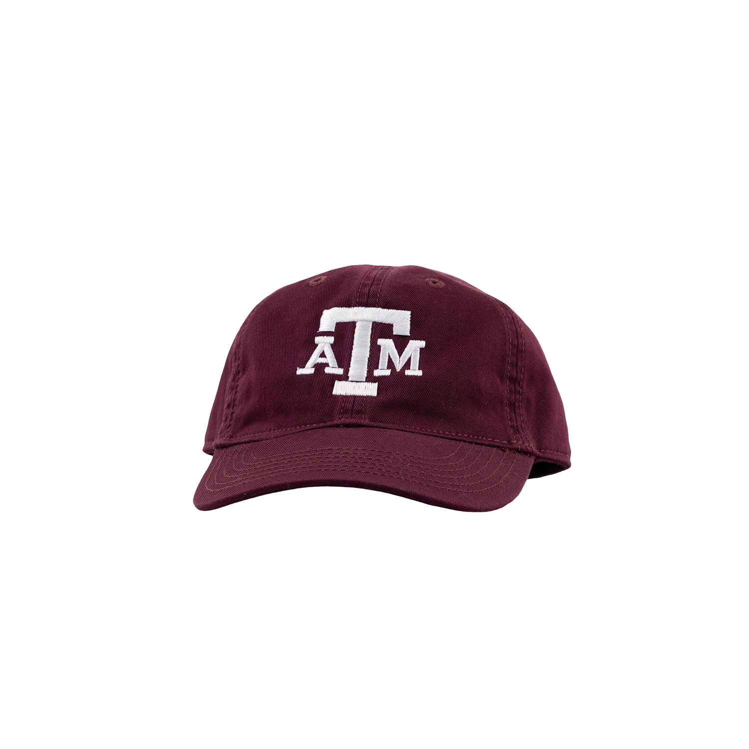 Texas A&M League Collegiate Block Logo 6 Panel Toddler Hat - Maroon