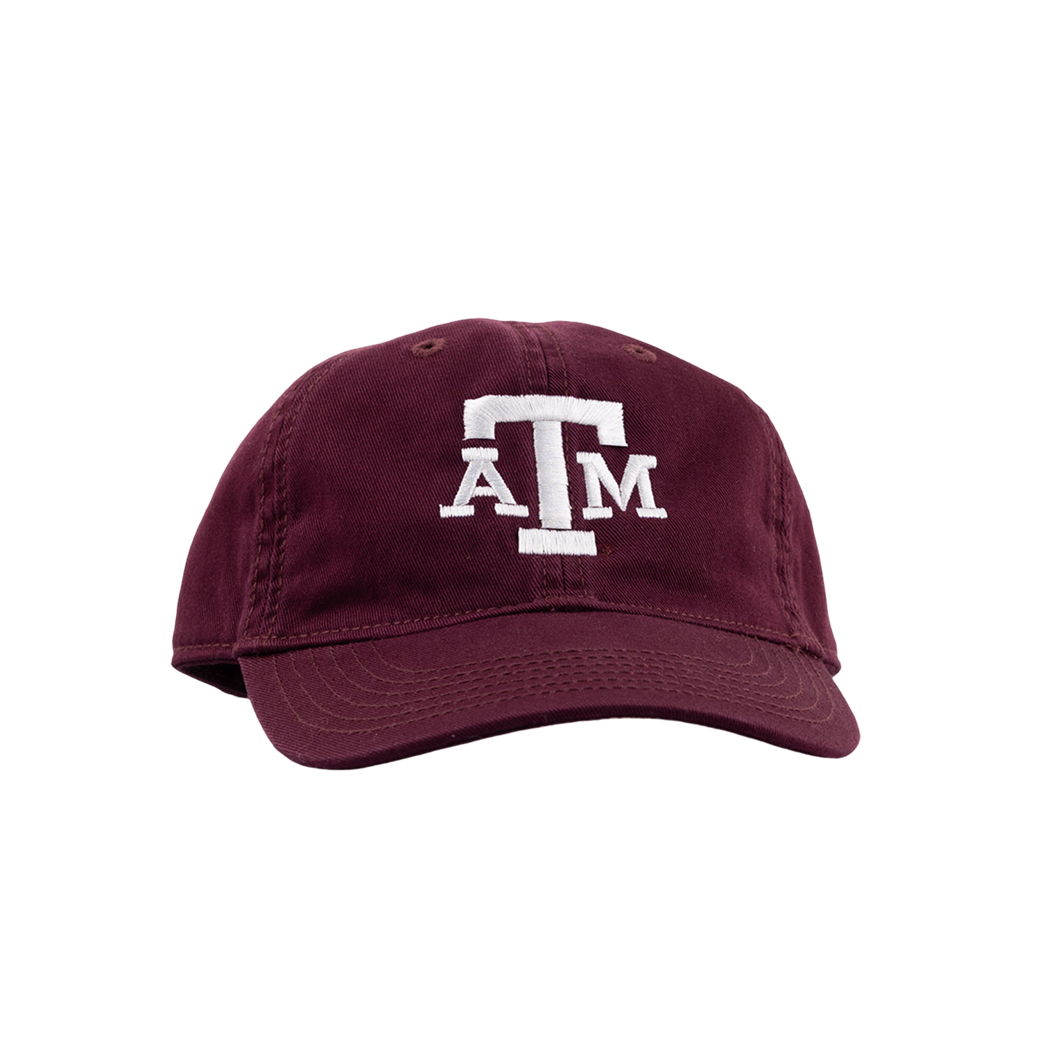 Texas A&M League Collegiate Block Logo 6 Panel Toddler Hat - Maroon