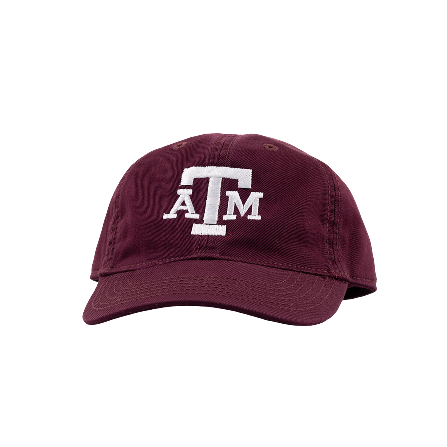Texas A&M League Collegiate Block Logo 6 Panel Toddler Hat - Maroon