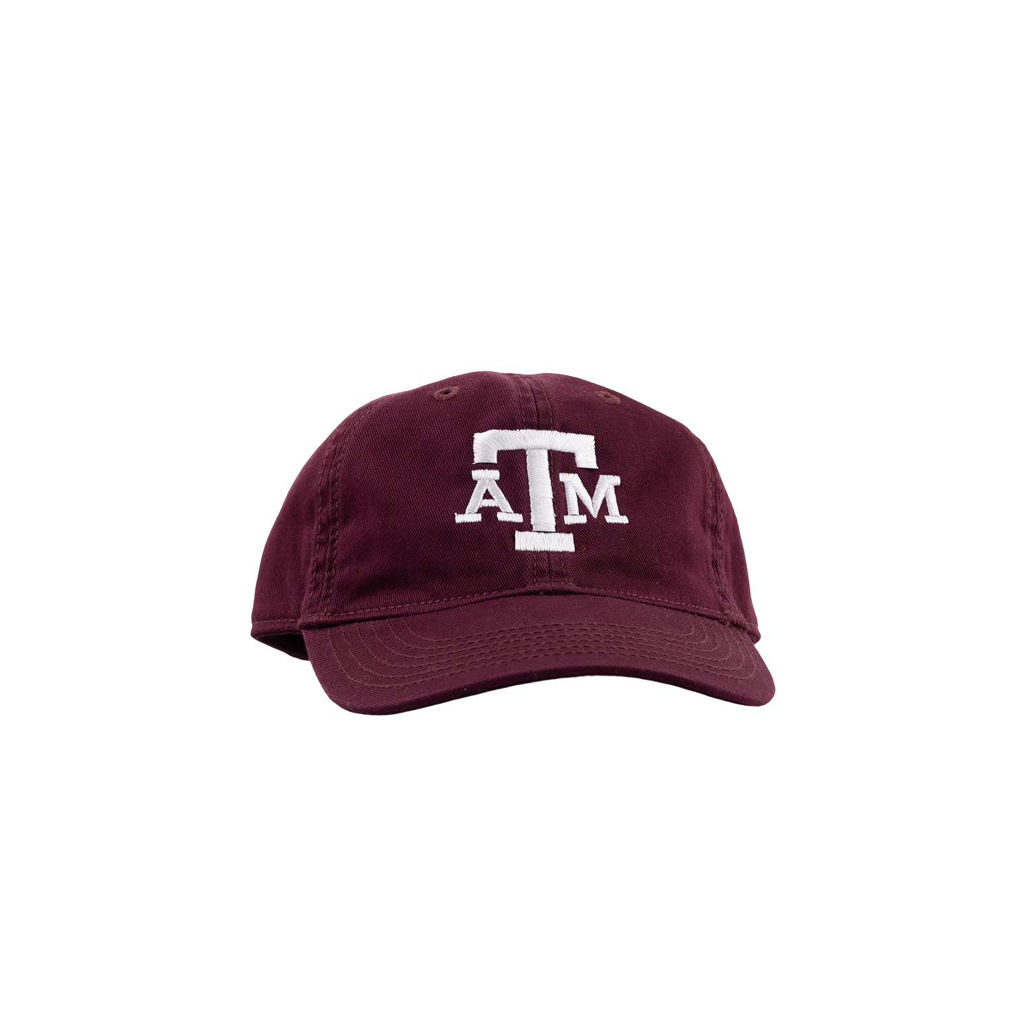 Texas A&M League Collegiate Block Logo 6 Panel Toddler Hat - Maroon