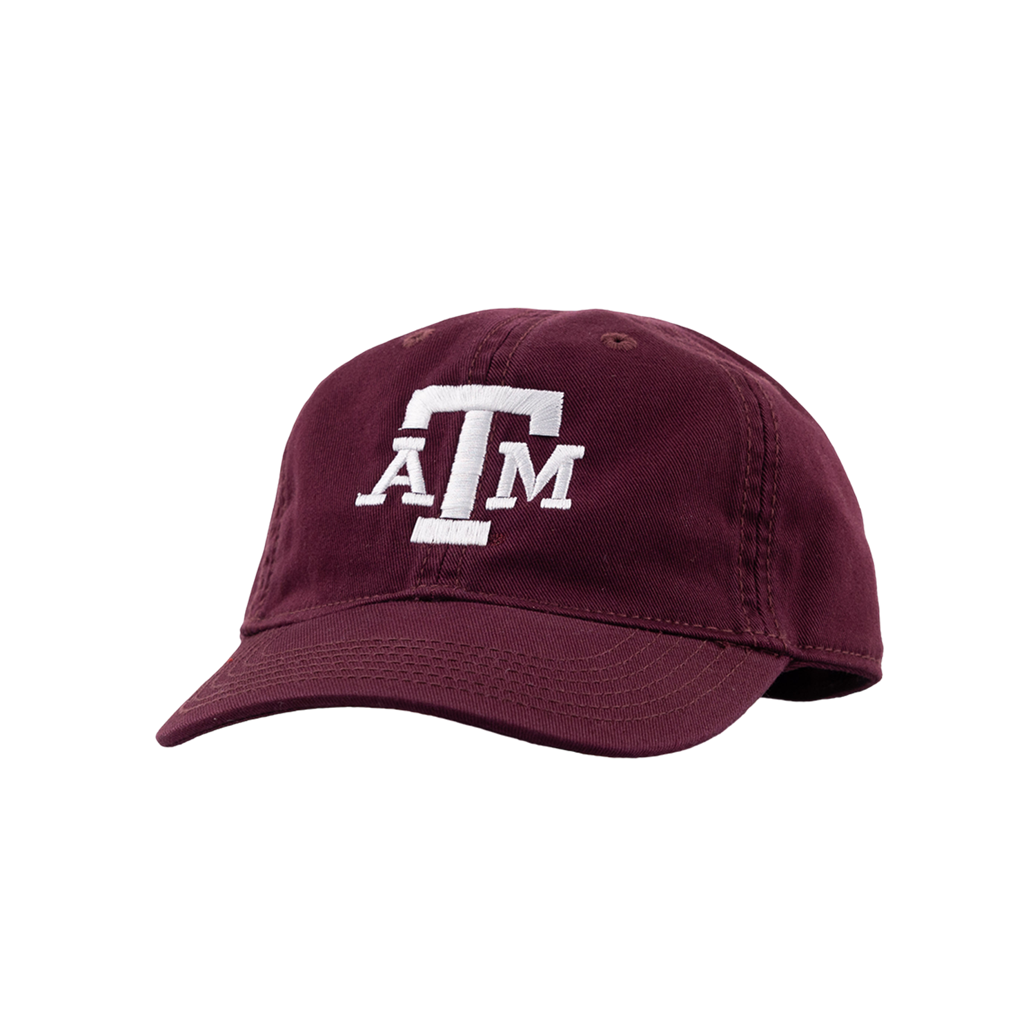 Texas A&M League Collegiate Block Logo 6 Panel Toddler Hat - Maroon