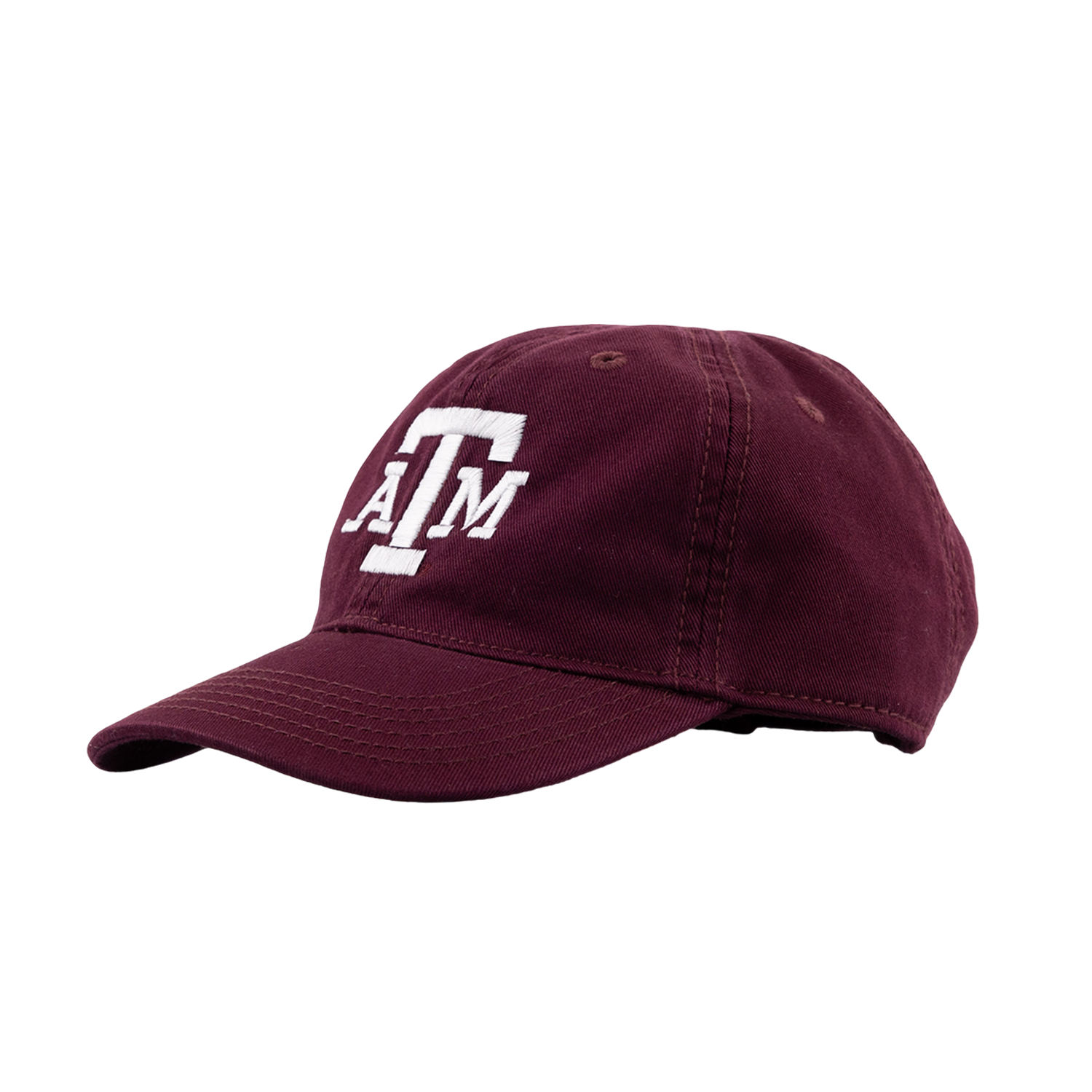 Texas A&M League Collegiate Block Logo 6 Panel Toddler Hat - Maroon