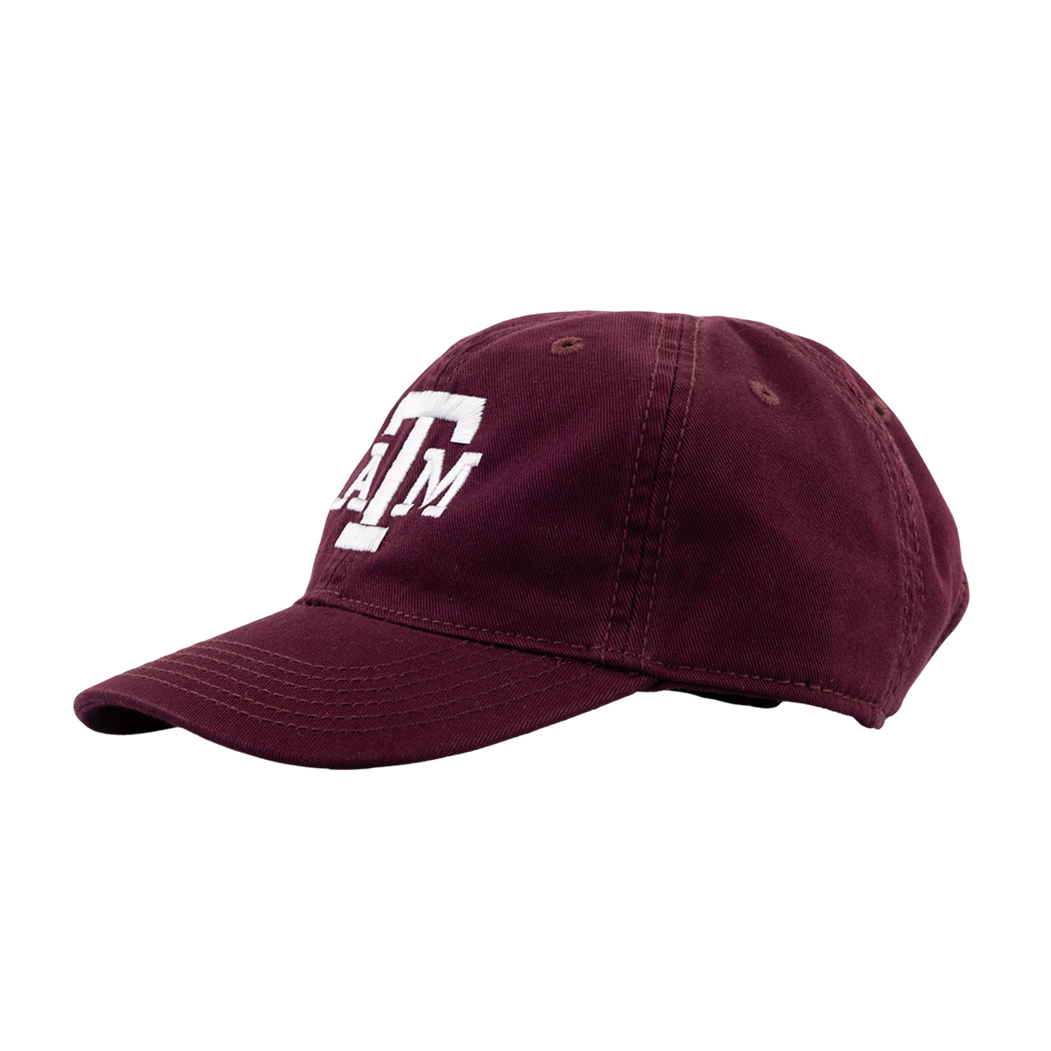 Texas A&M League Collegiate Block Logo 6 Panel Toddler Hat - Maroon