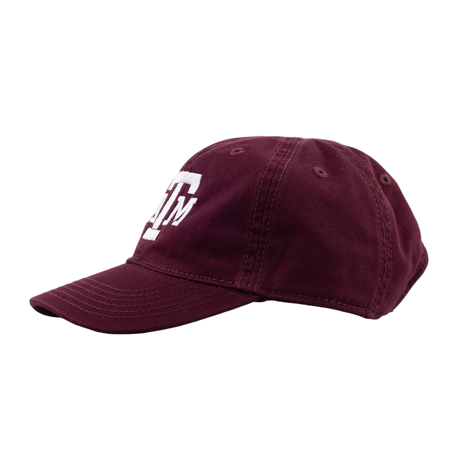 Texas A&M League Collegiate Block Logo 6 Panel Toddler Hat - Maroon