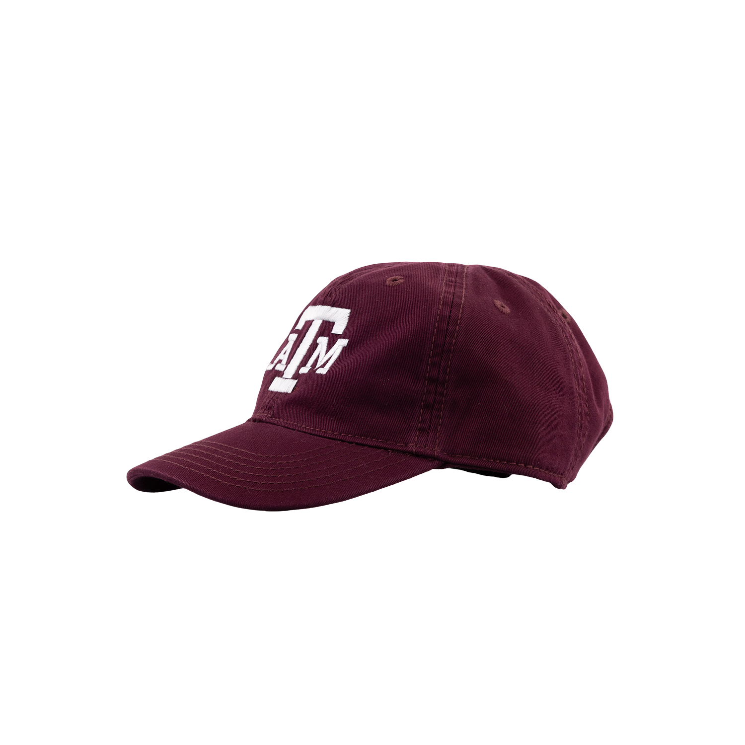 Texas A&M League Collegiate Block Logo 6 Panel Toddler Hat - Maroon