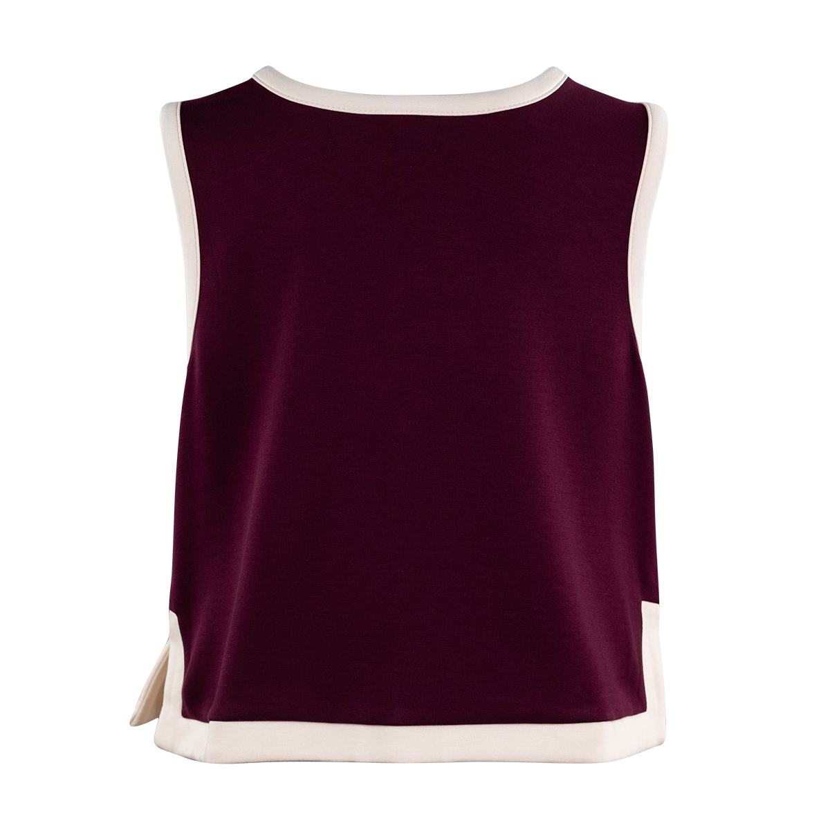 ENTRO Soft Tennis Tank and Skirt Set - Maroon