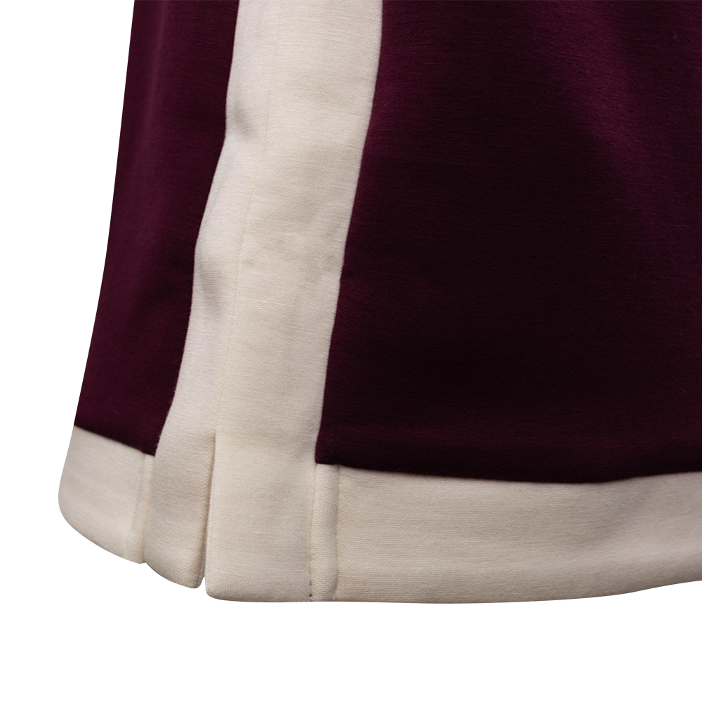 ENTRO Soft Tennis Tank and Skirt Set - Maroon