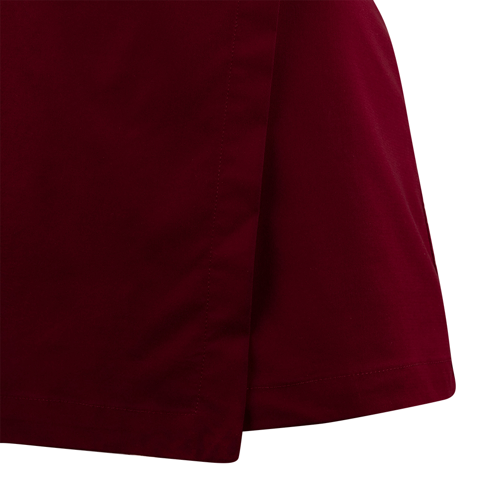 Baby Pink Halter Neck Tie Playsuit - Maroon