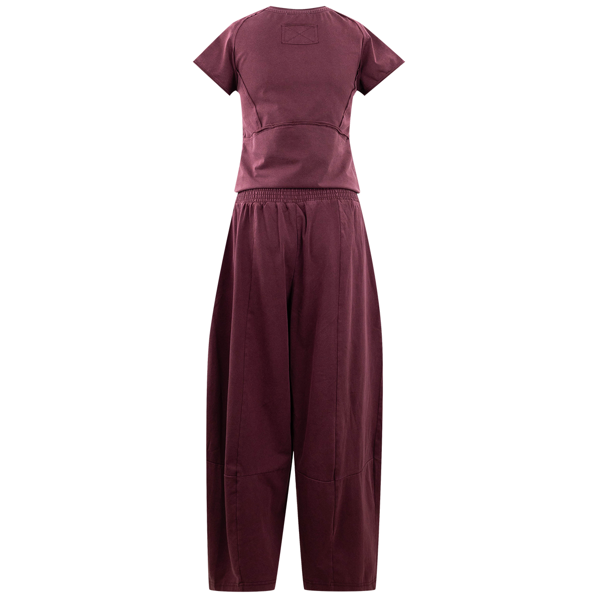 Eesome Soft Lounge Set with Pants - Maroon