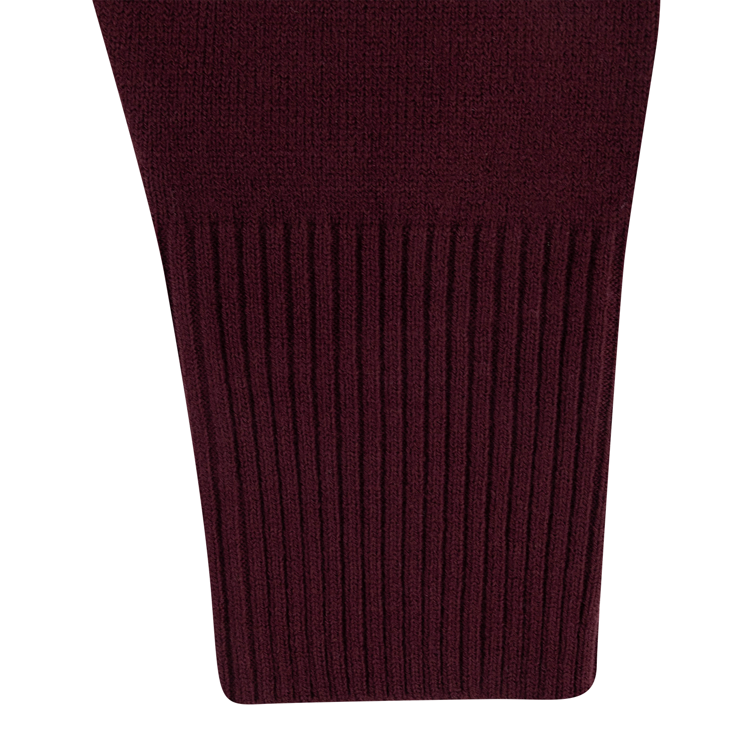 Double Zero Lightweight Knit Sweater - Maroon