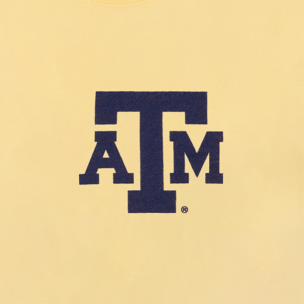 Texas A&M Kyle Field Youth T-Shirt - Yellow