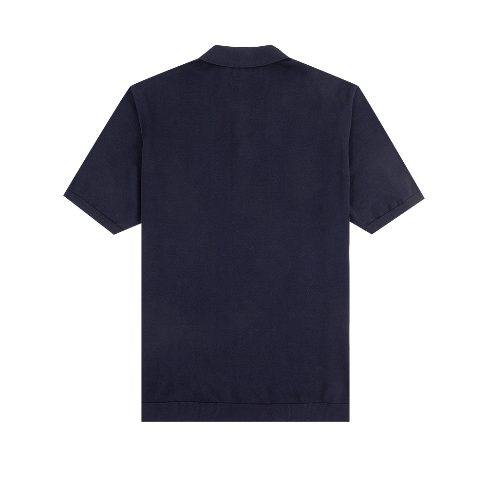 Texas A&M Collars & Co. Buttonless Polo - Navy