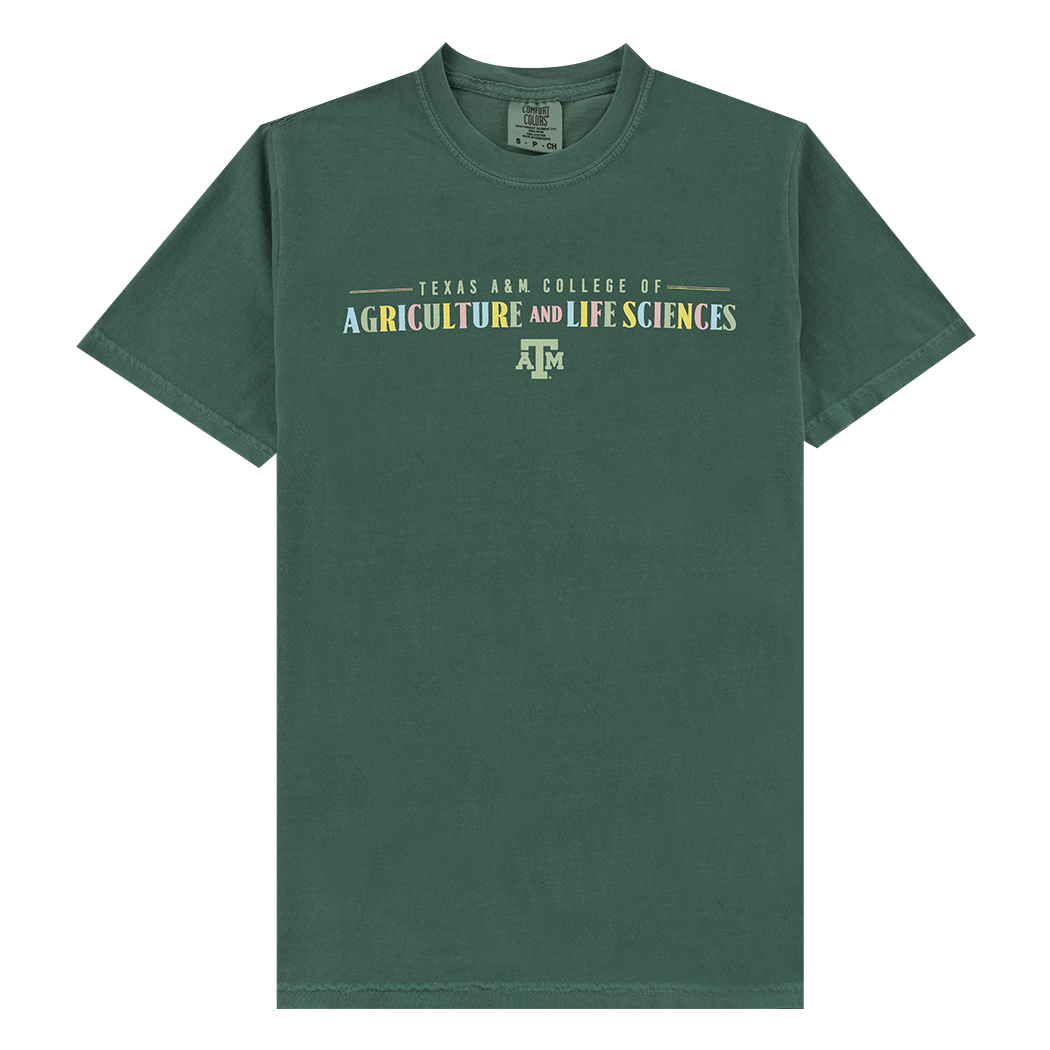 Texas A&M Gildan Agriculture and Life Sciences T-Shirt - Green