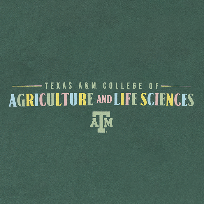 Texas A&M Gildan Agriculture and Life Sciences T-Shirt - Green
