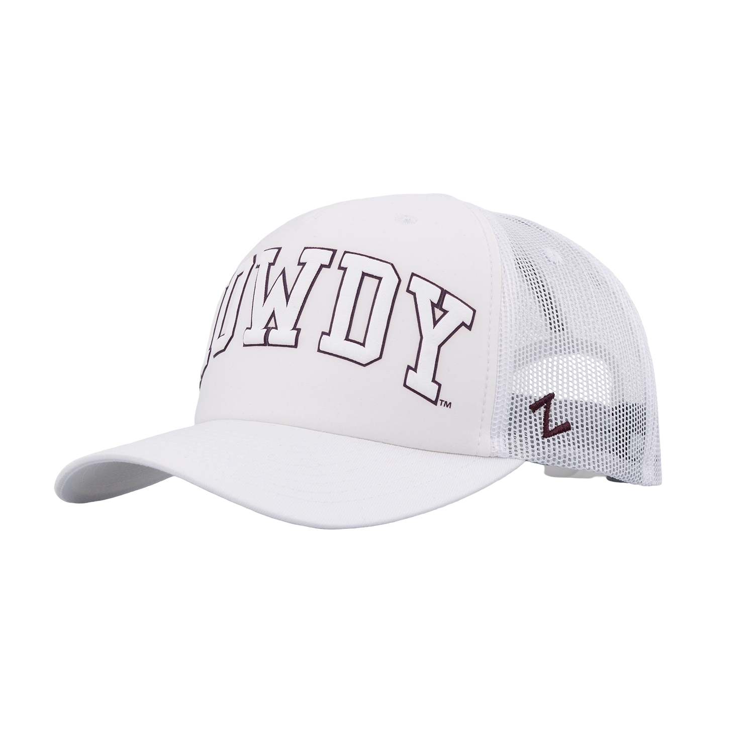 Howdy Zephyr Blanca Mid 5 Foam Cap - White