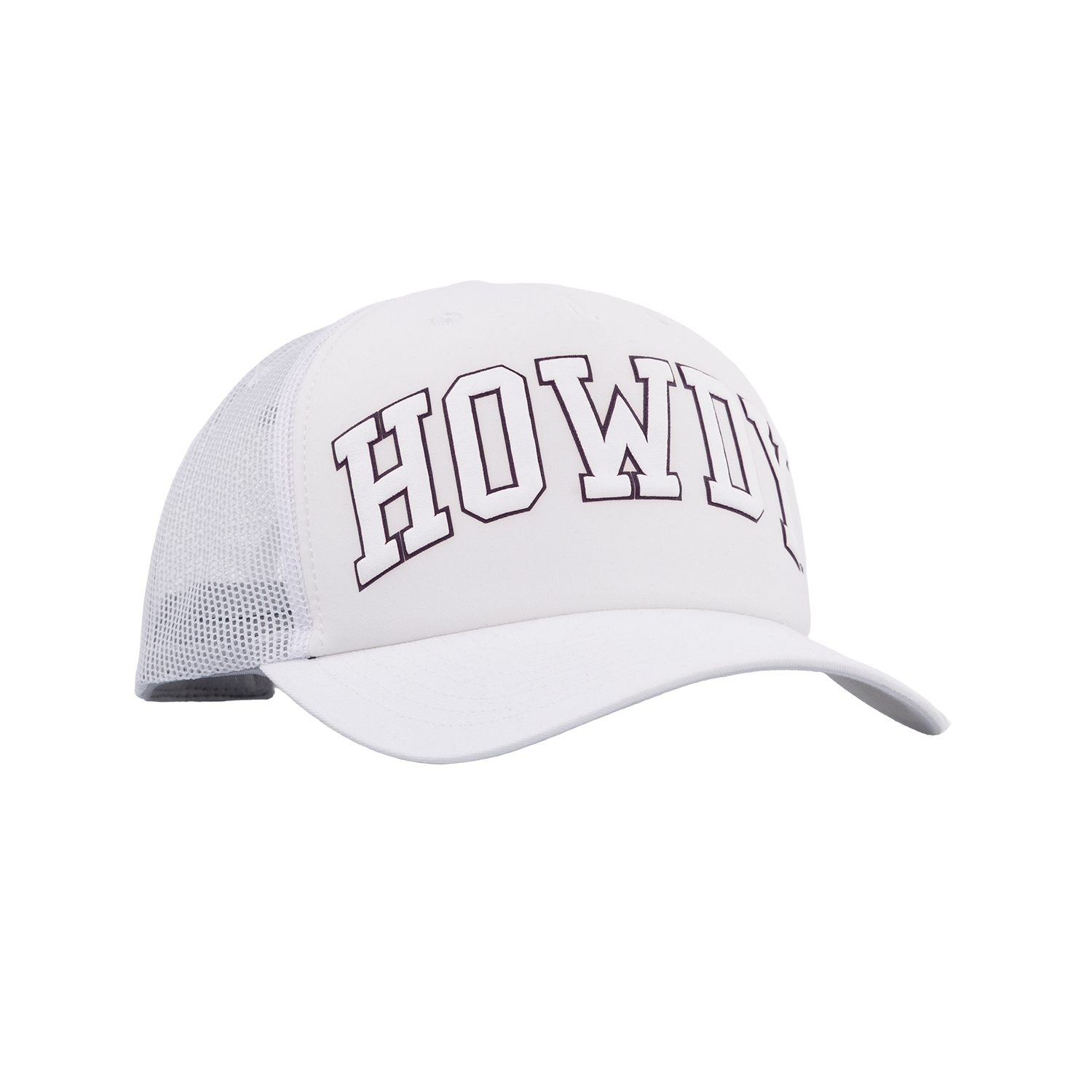 Howdy Zephyr Blanca Mid 5 Foam Cap - White