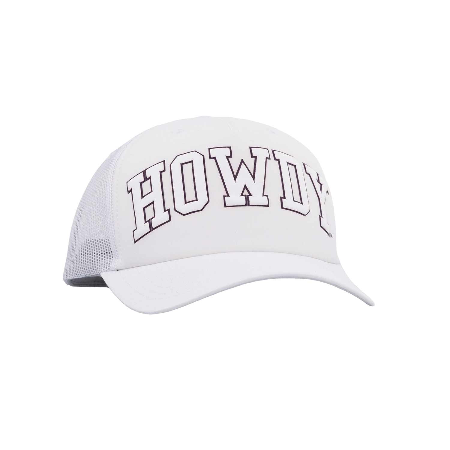 Howdy Zephyr Blanca Mid 5 Foam Cap - White