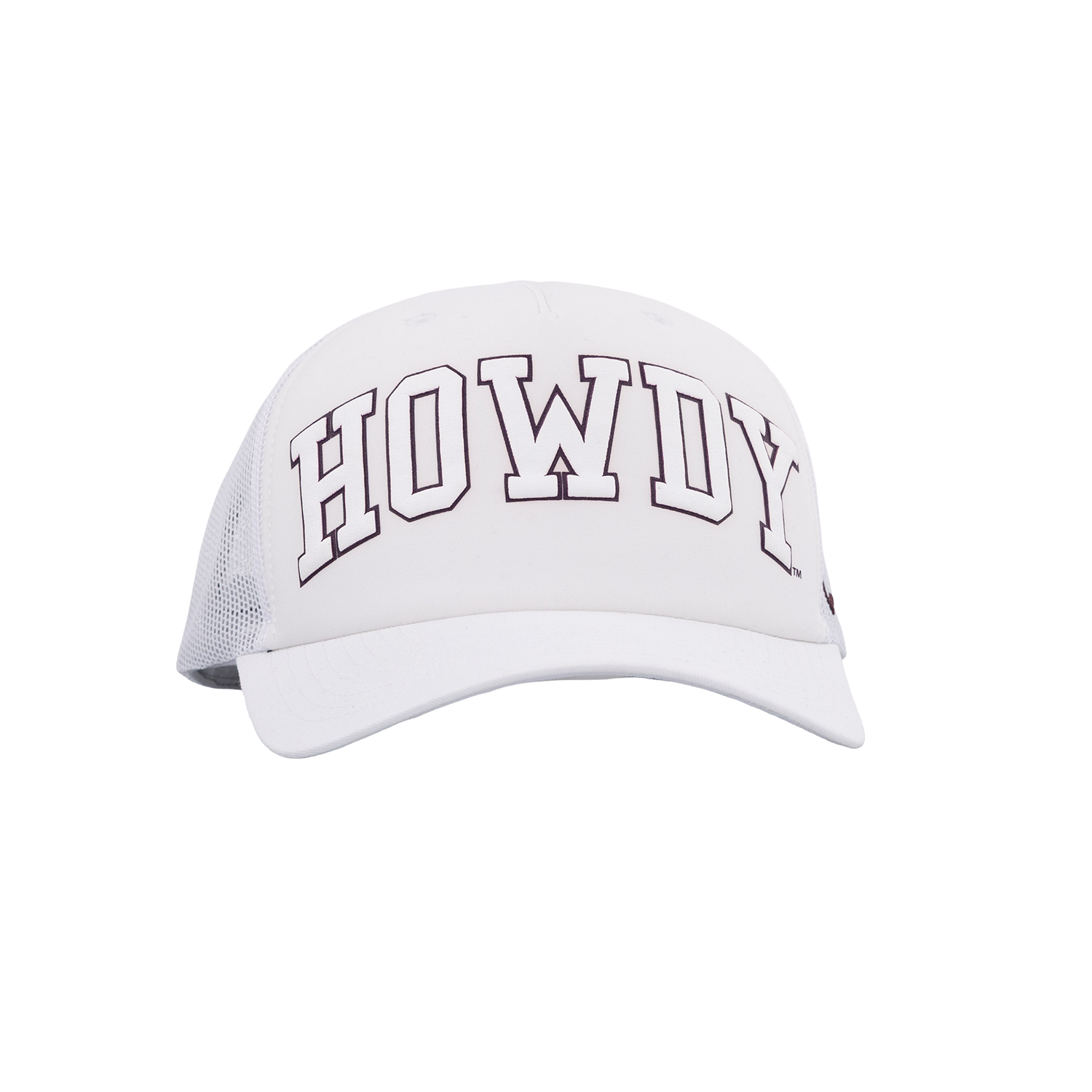 Howdy Zephyr Blanca Mid 5 Foam Cap - White
