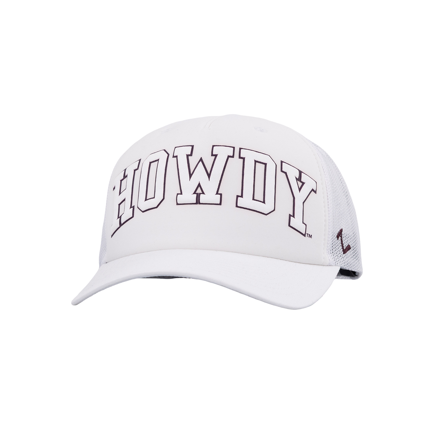 Howdy Zephyr Blanca Mid 5 Foam Cap - White