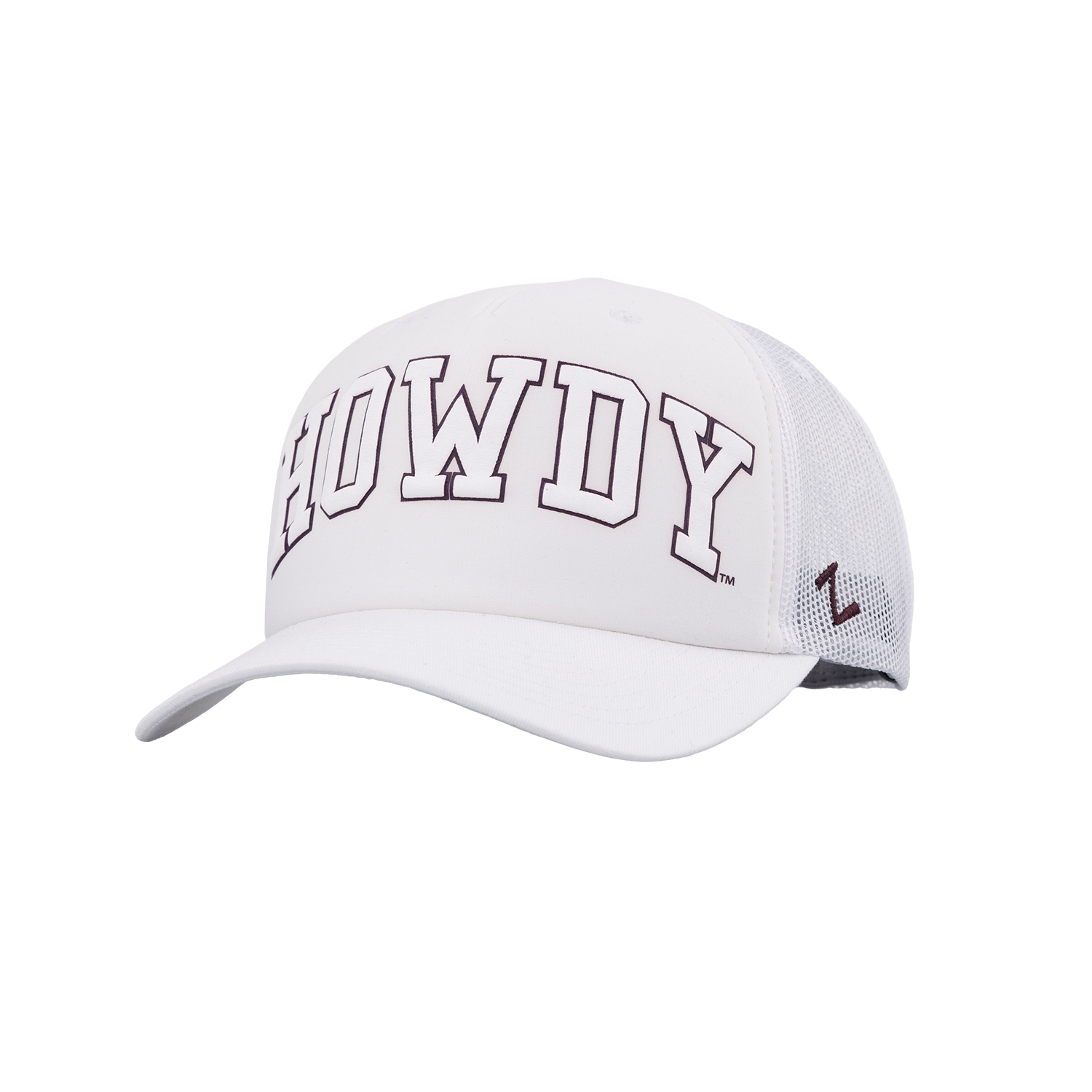 Howdy Zephyr Blanca Mid 5 Foam Cap - White
