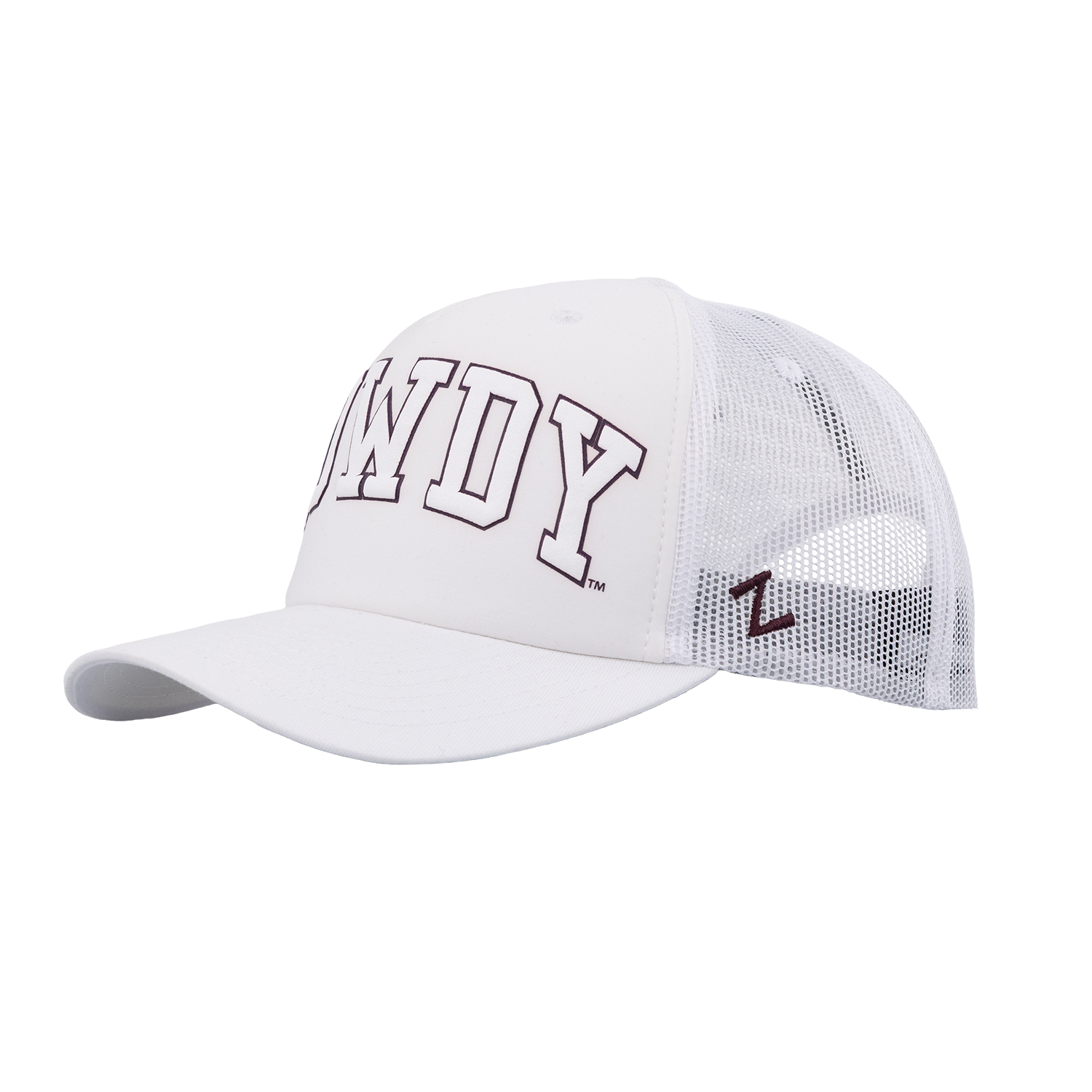Howdy Zephyr Blanca Mid 5 Foam Cap - White