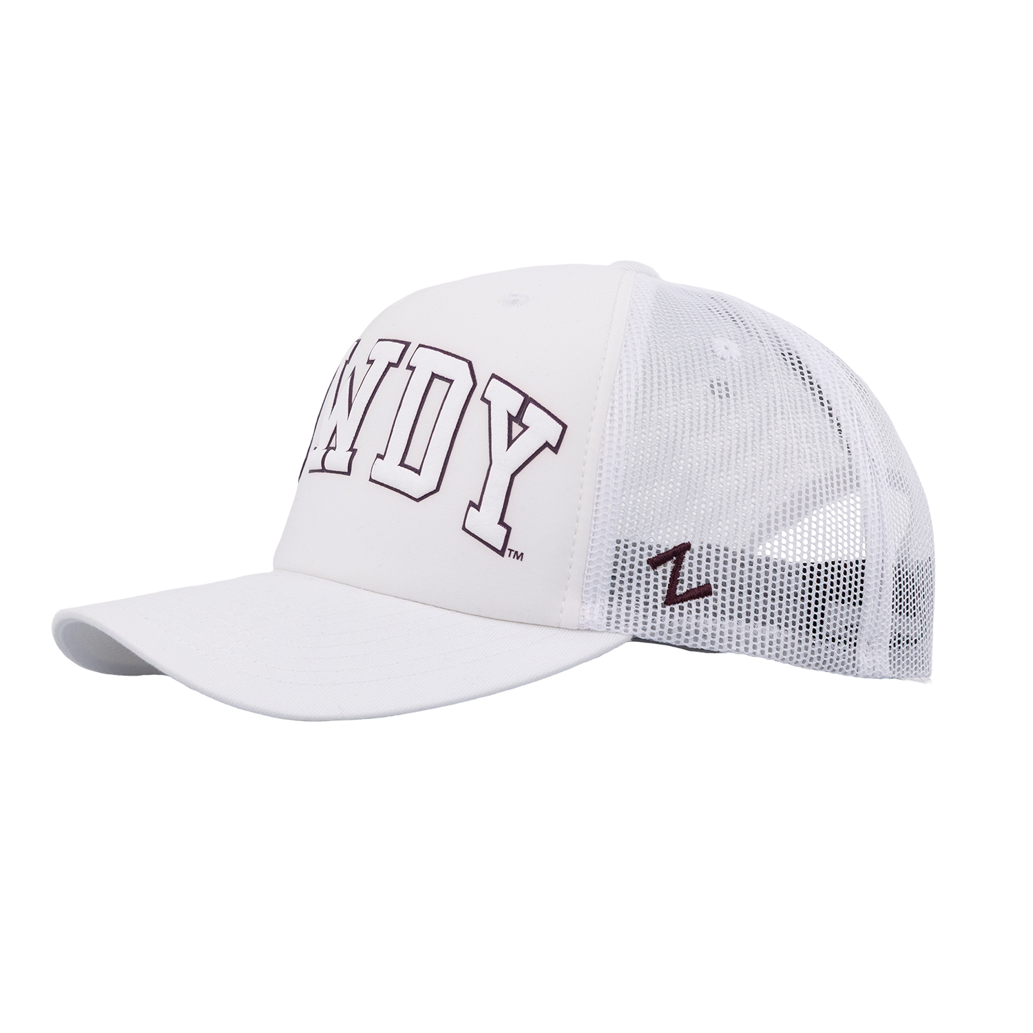 Howdy Zephyr Blanca Mid 5 Foam Cap - White