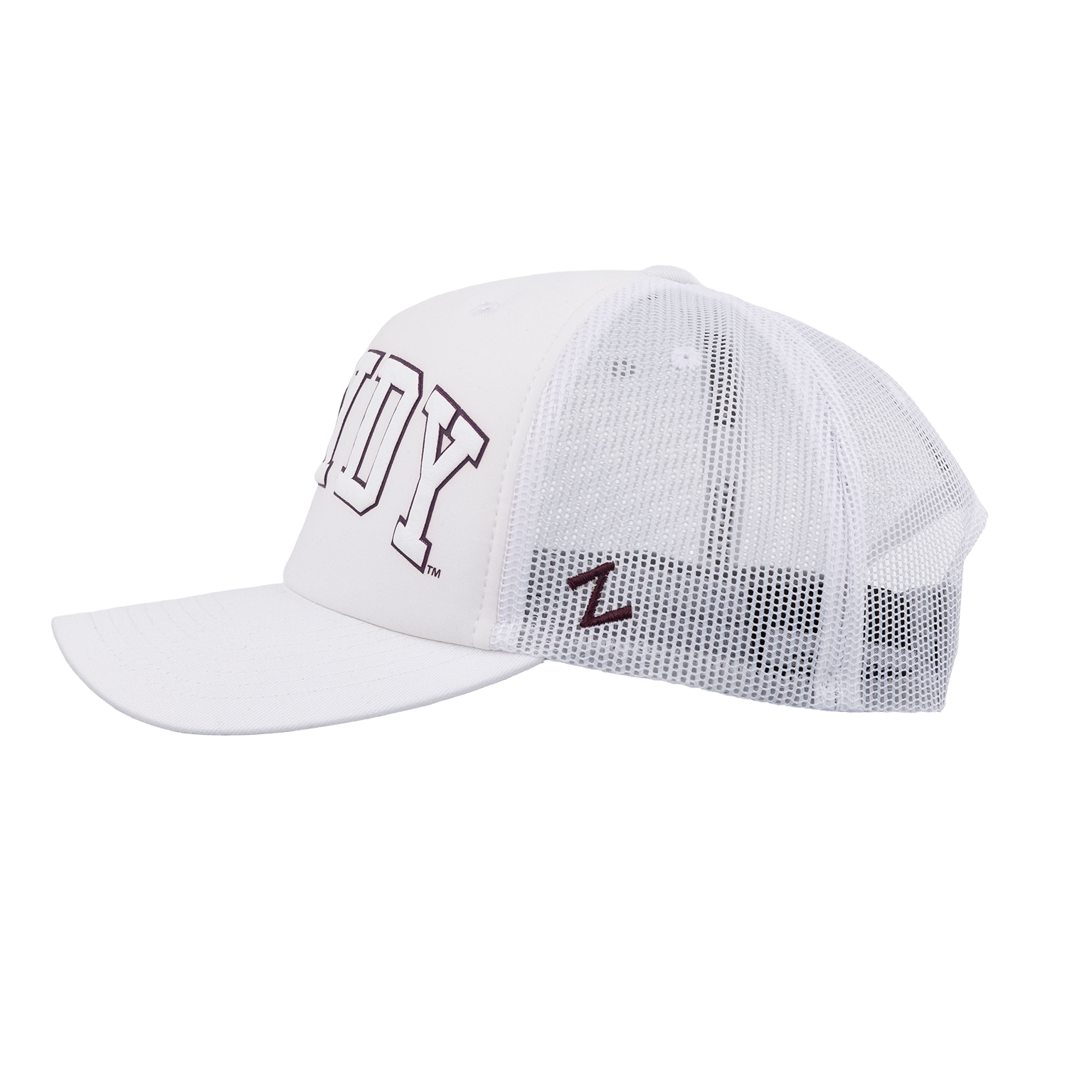 Howdy Zephyr Blanca Mid 5 Foam Cap - White