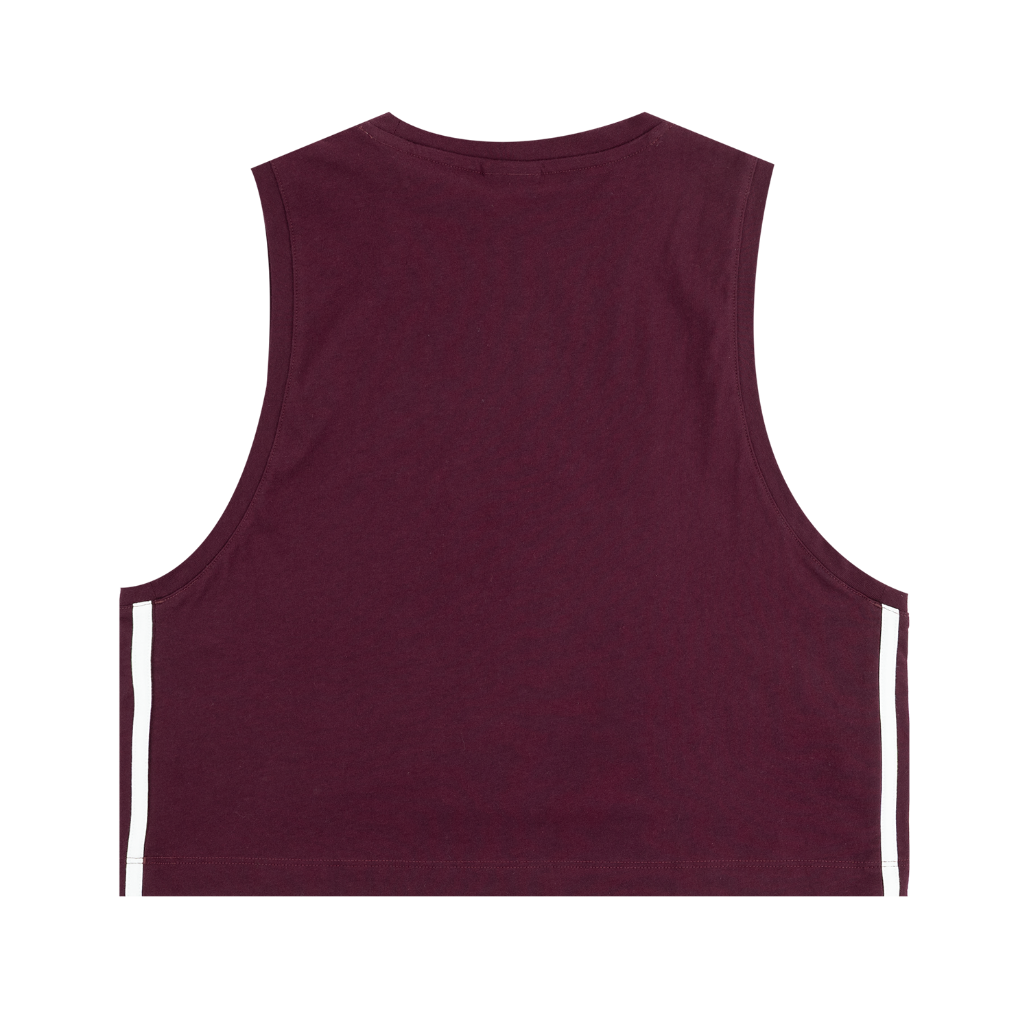 Texas A&M Adidas Block Logo 3 Stripe Tank - Maroon