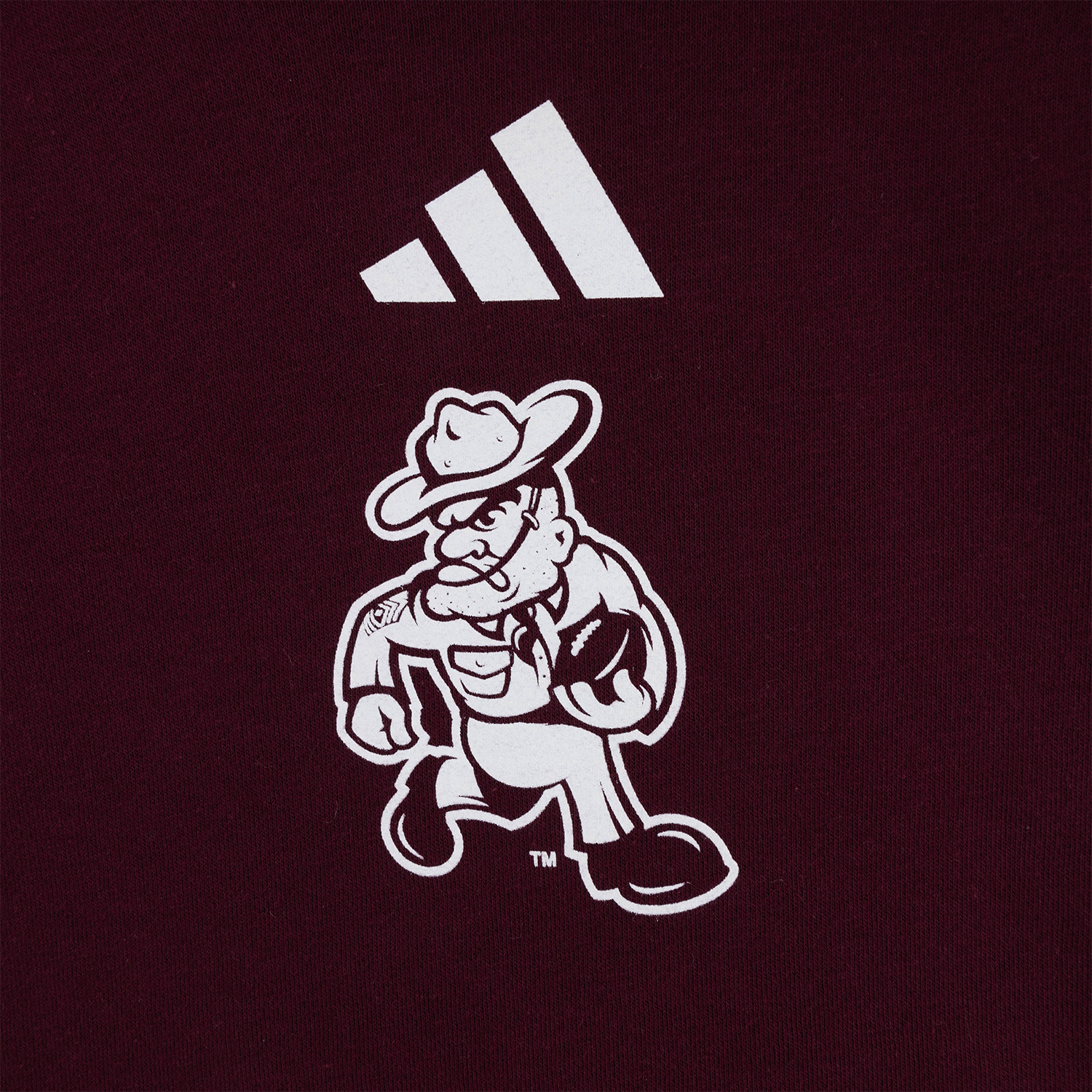 Texas A&M Adidas Youth Football Sarge Hoodie - Maroon