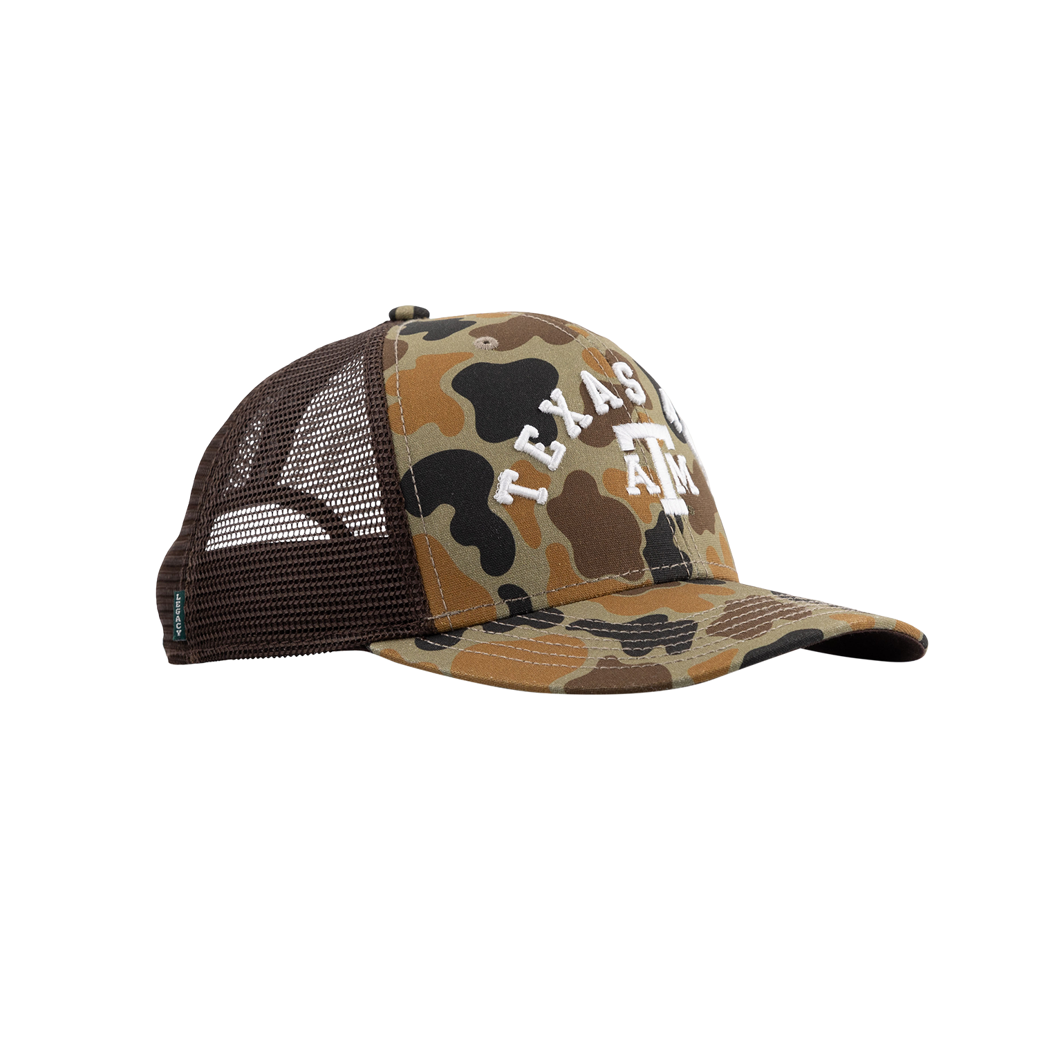 Texas A&M League Collegiate Trucker Cap - Camo