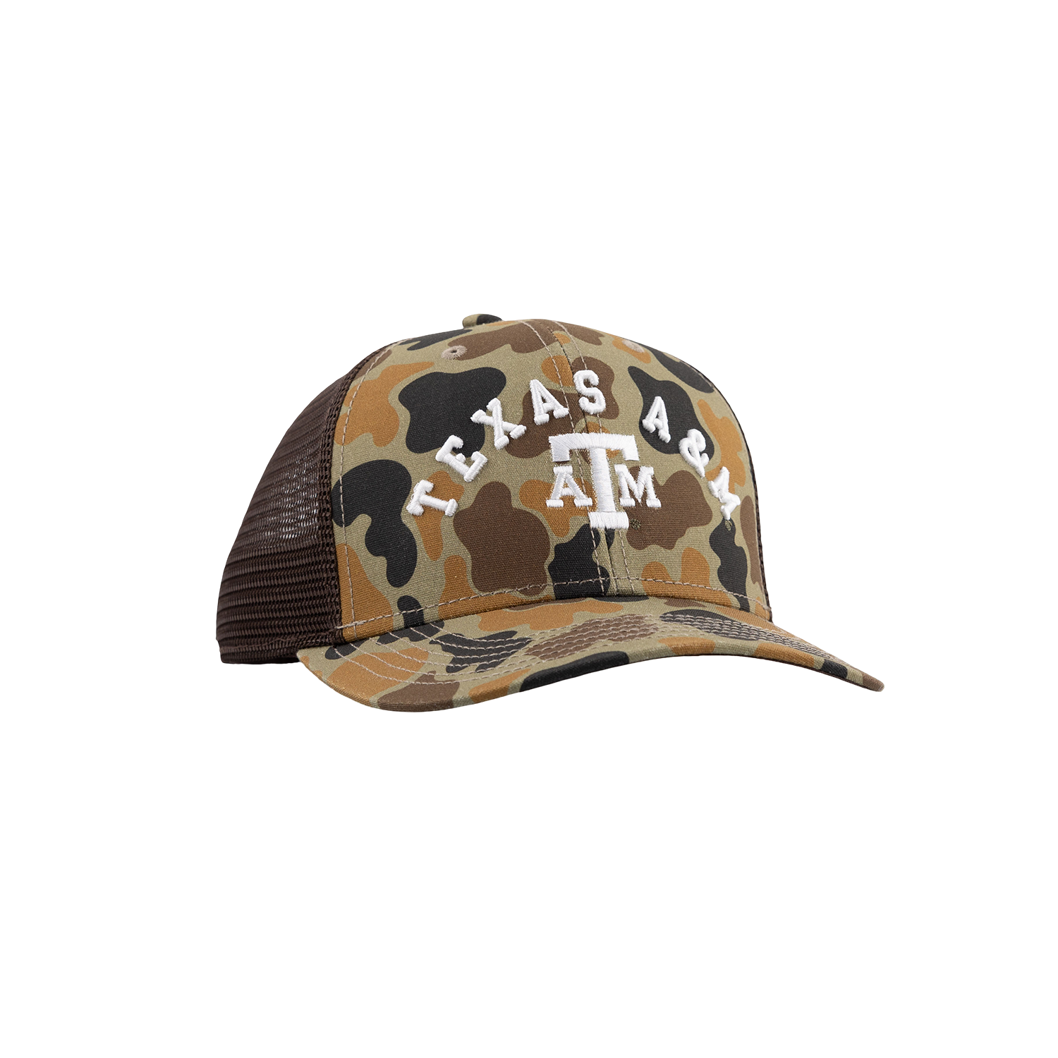 Texas A&M League Collegiate Trucker Cap - Camo