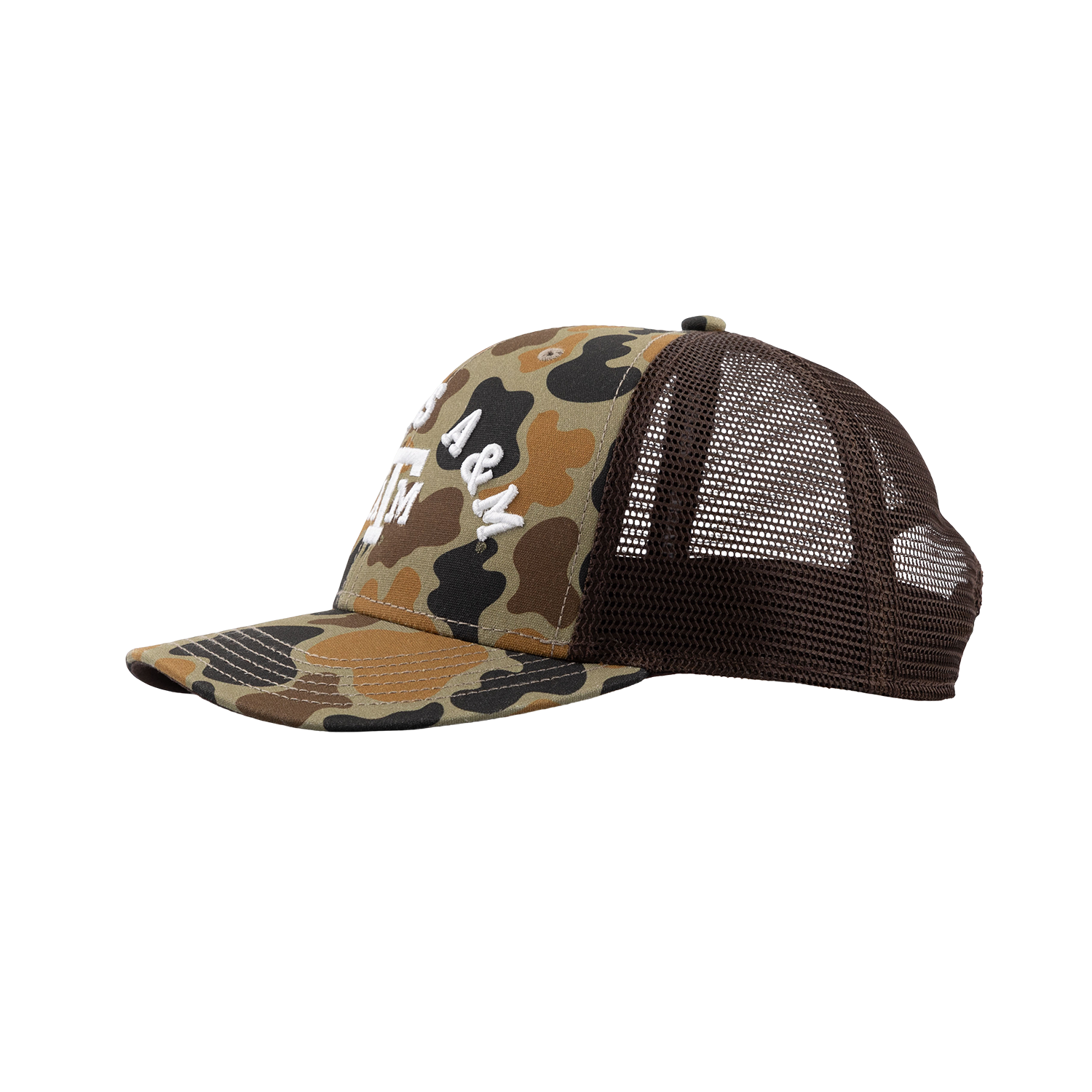 Texas A&M League Collegiate Trucker Cap - Camo