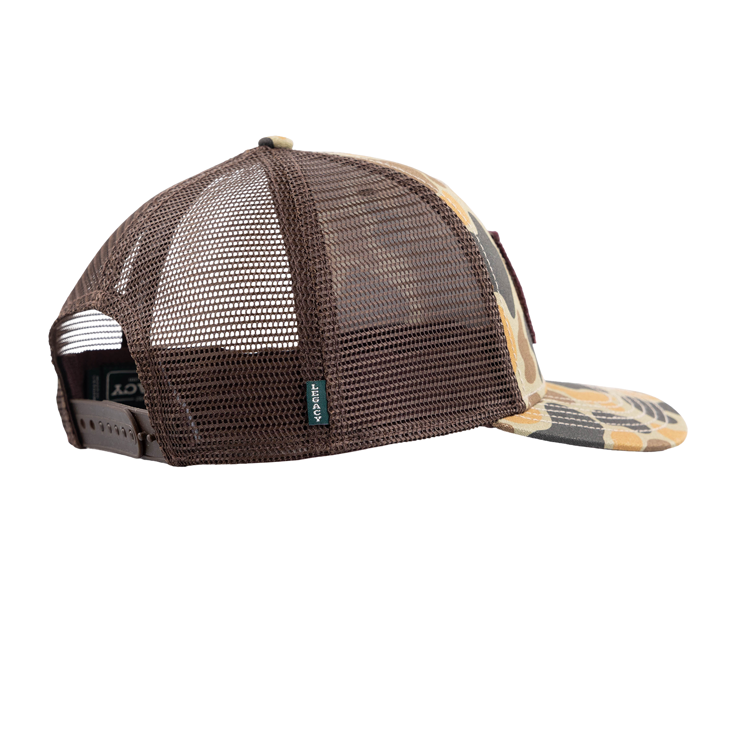 Texas A&M League Collegiate American Flag Mesh Cap - Camo