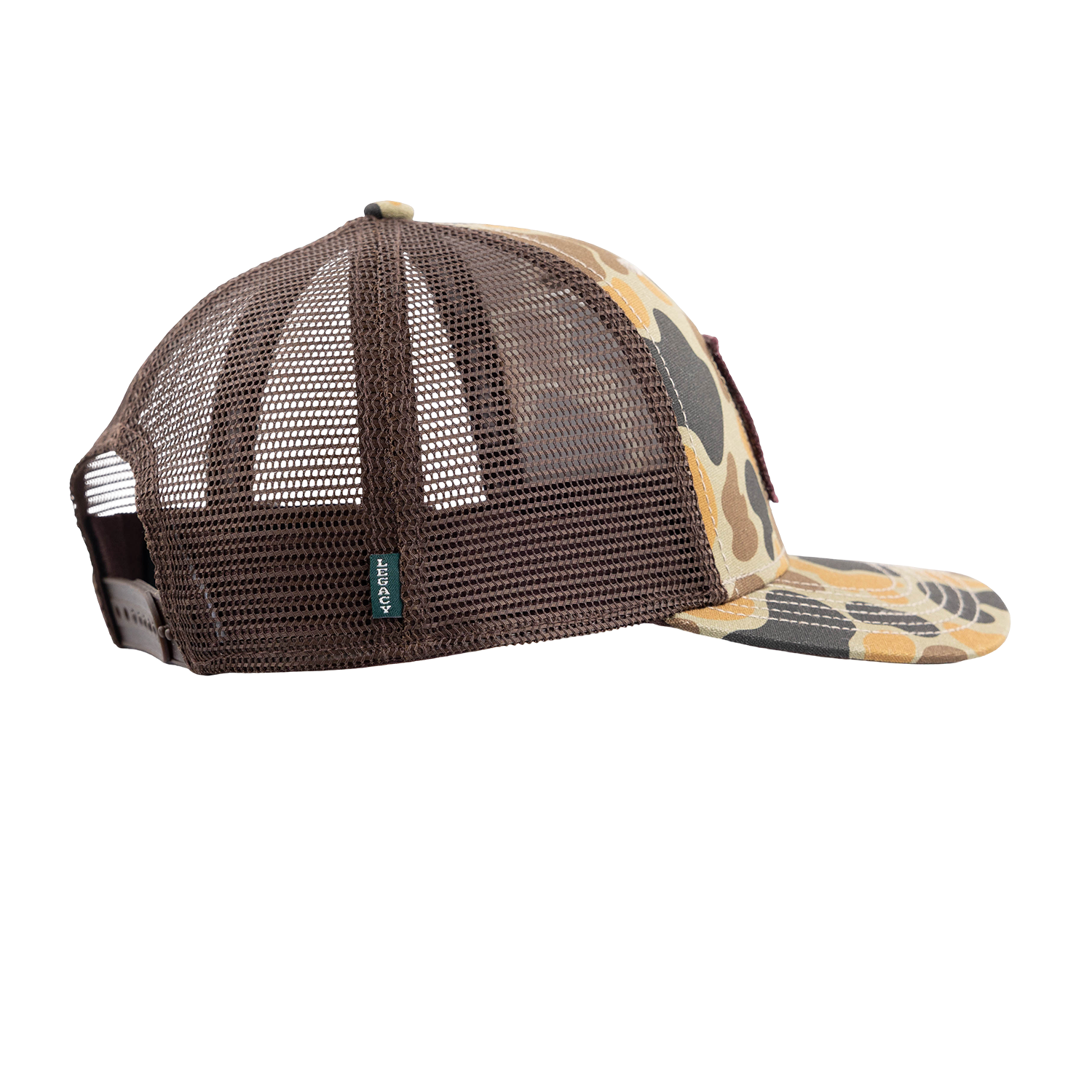 Texas A&M League Collegiate American Flag Mesh Cap - Camo