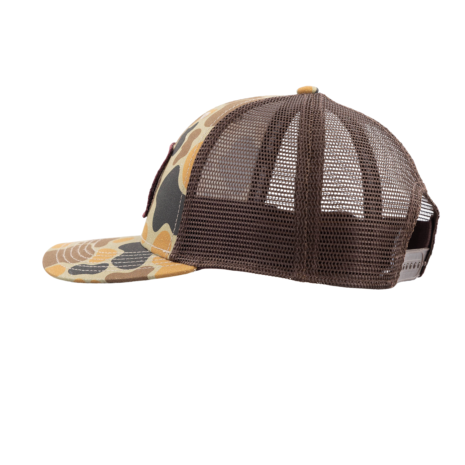 Texas A&M League Collegiate American Flag Mesh Cap - Camo