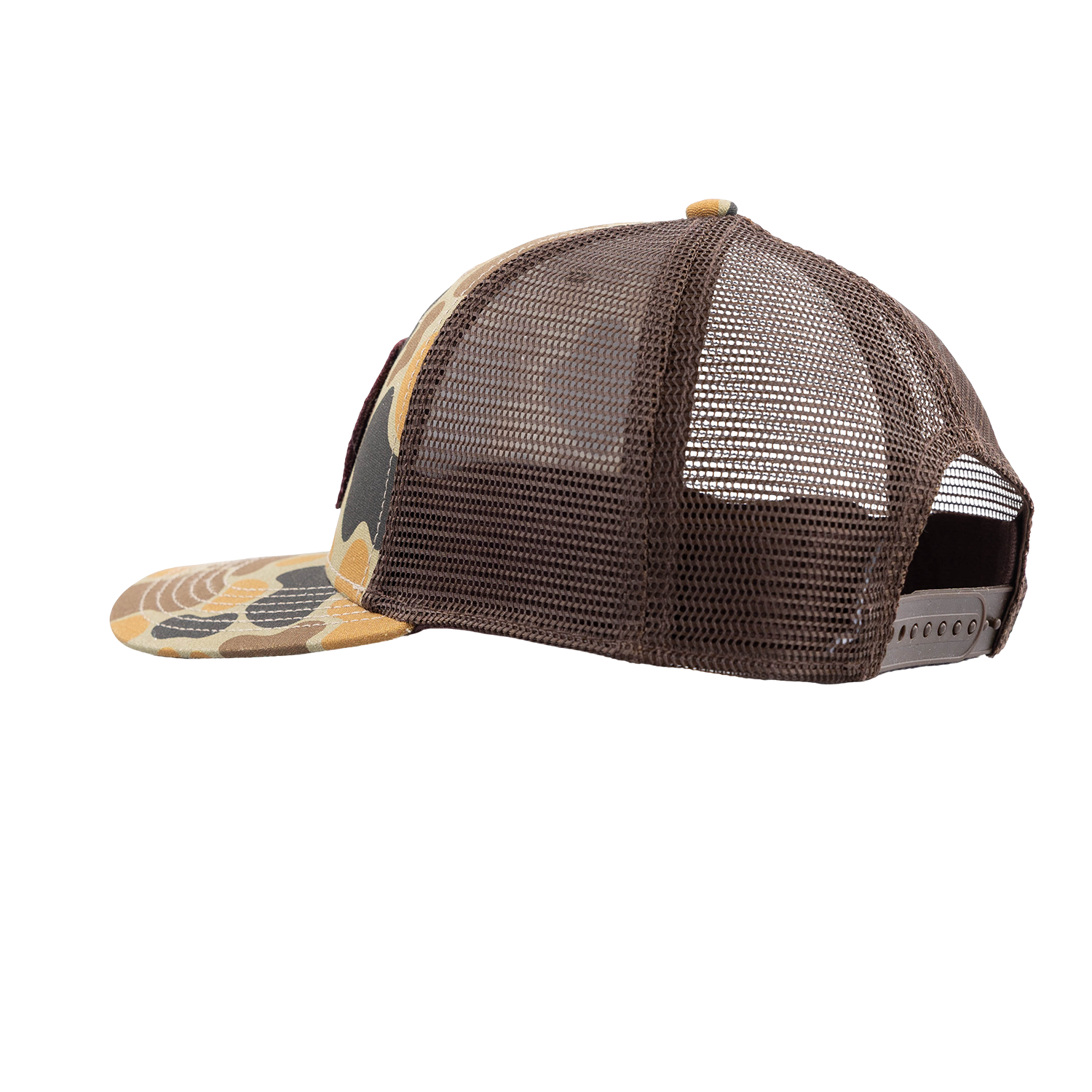 Texas A&M League Collegiate American Flag Mesh Cap - Camo