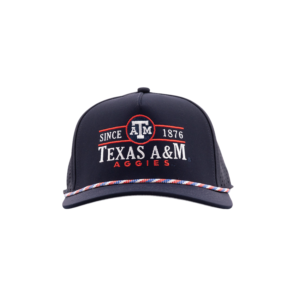 Texas A&M USA Adjustable Rope Cape - Navy