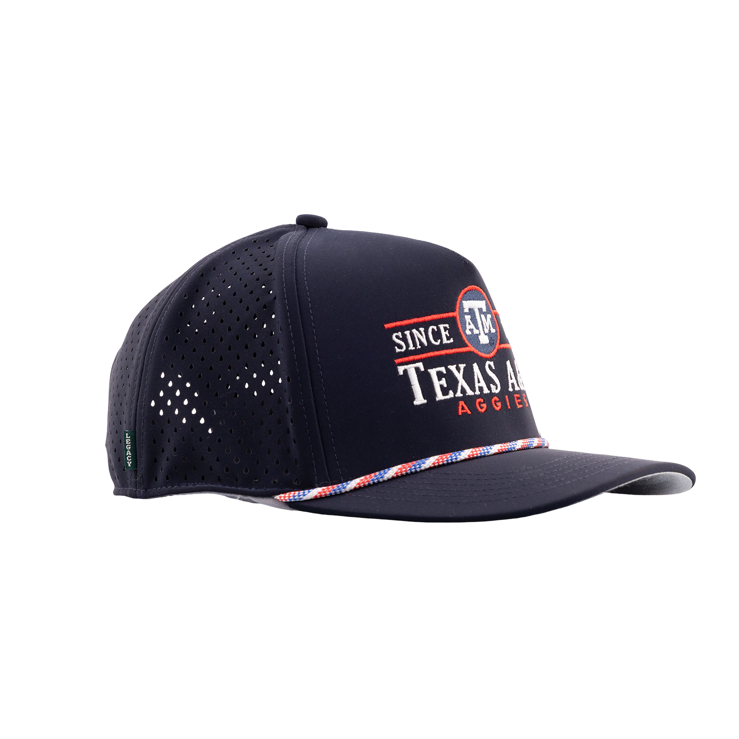 Texas A&M USA Adjustable Rope Cape - Navy