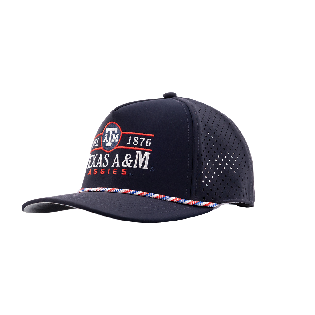 Texas A&M USA Adjustable Rope Cape - Navy
