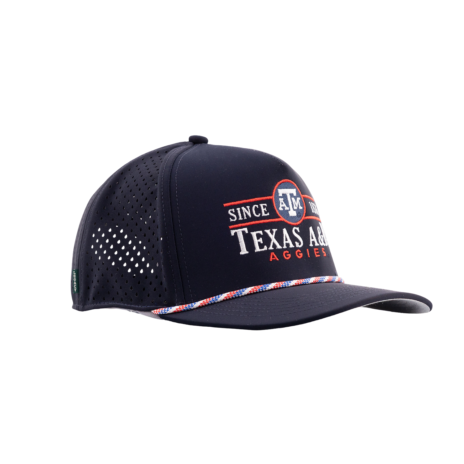 Texas A&M USA Adjustable Rope Cape - Navy