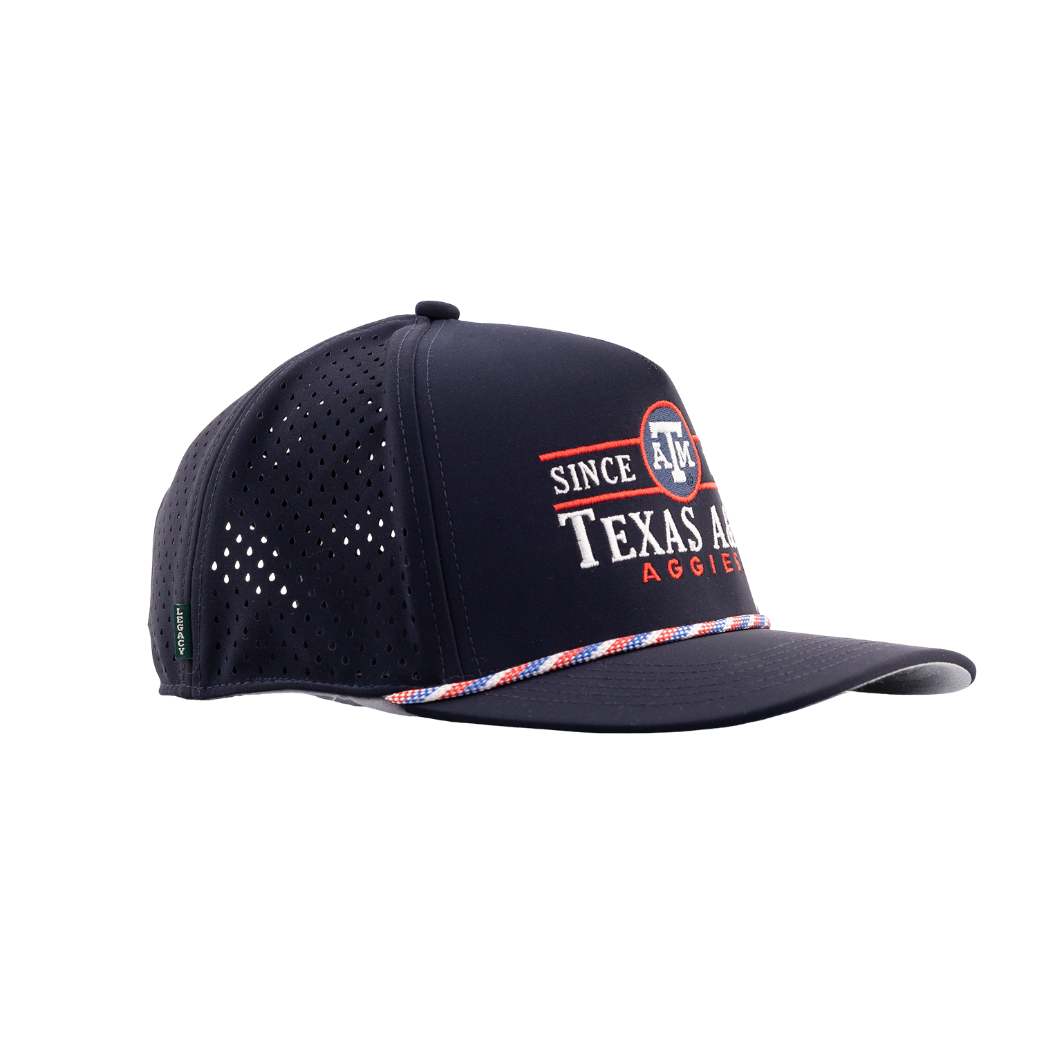Texas A&M USA Adjustable Rope Cape - Navy