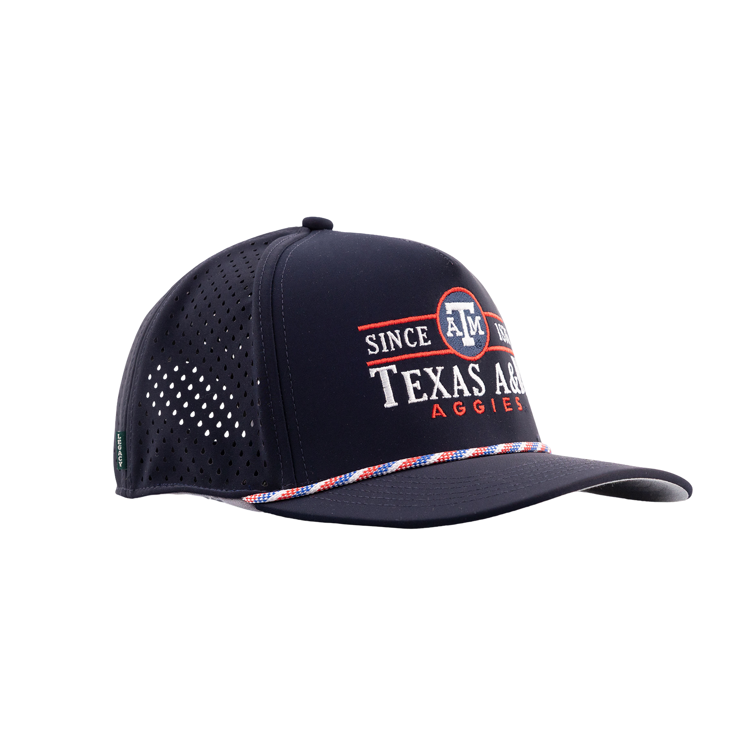 Texas A&M USA Adjustable Rope Cape - Navy