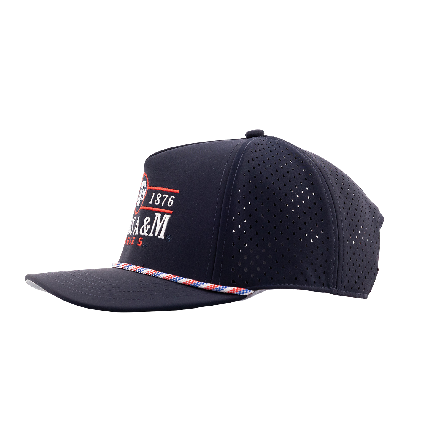 Texas A&M USA Adjustable Rope Cape - Navy