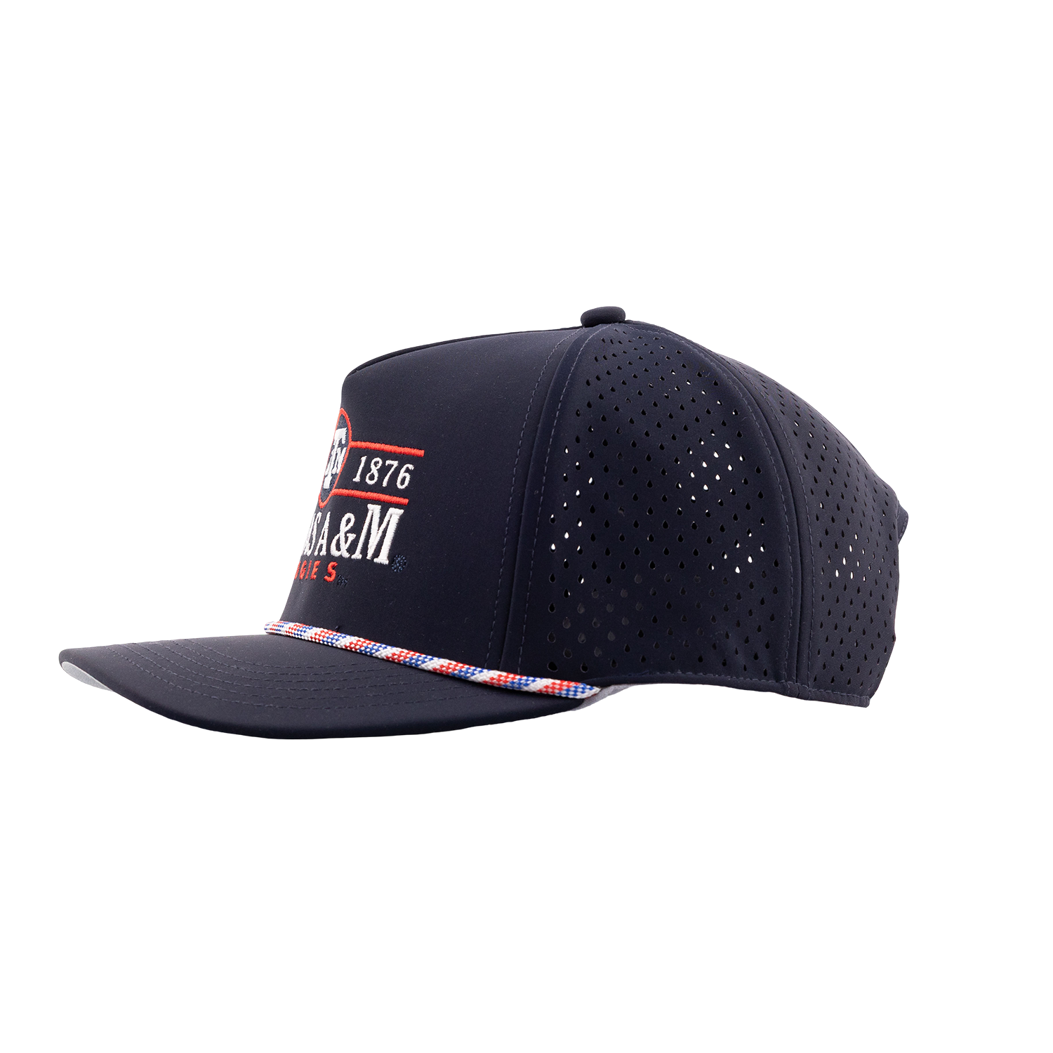 Texas A&M USA Adjustable Rope Cape - Navy