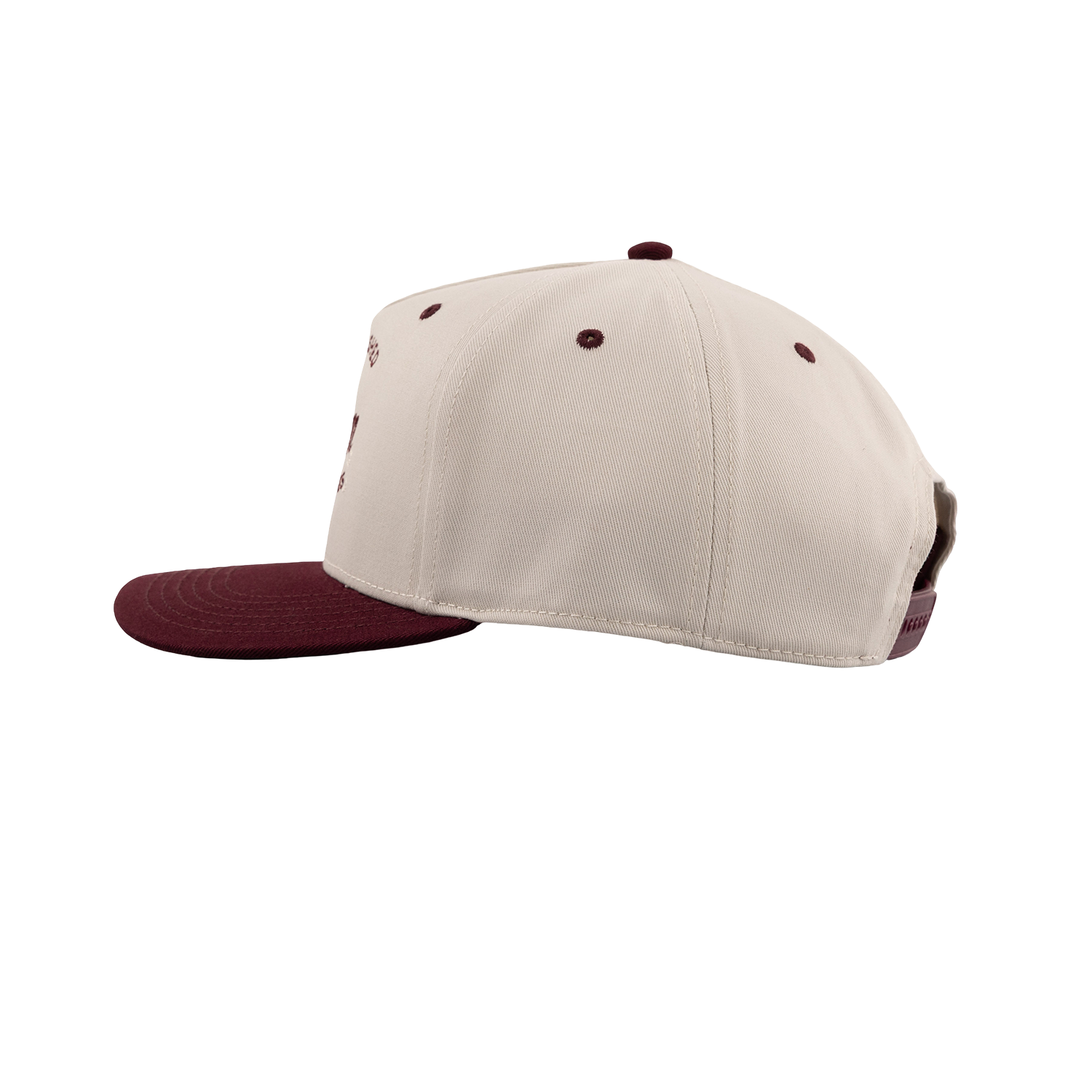 Texas A&M League Collegiate 6 Panel Snapback Cap - Beige