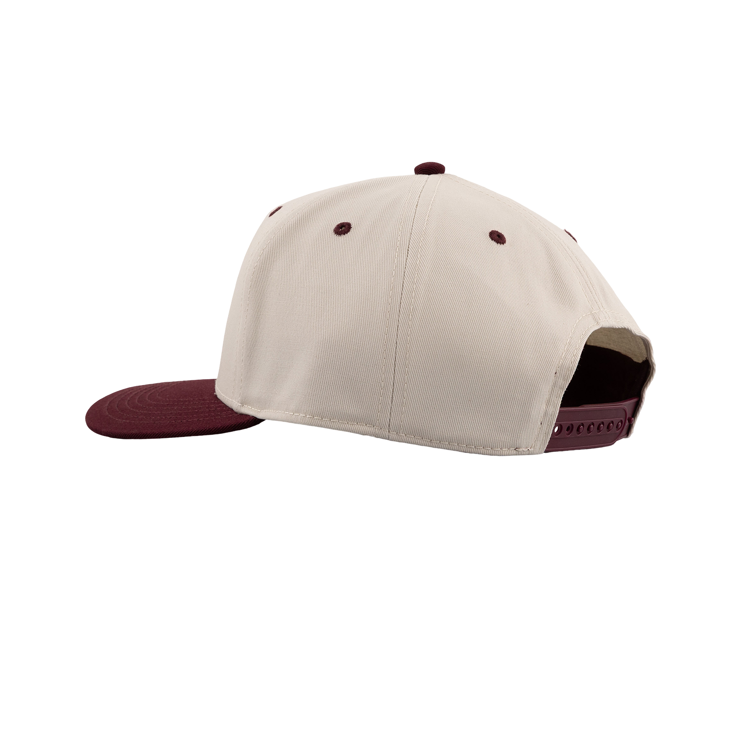 Texas A&M League Collegiate 6 Panel Snapback Cap - Beige
