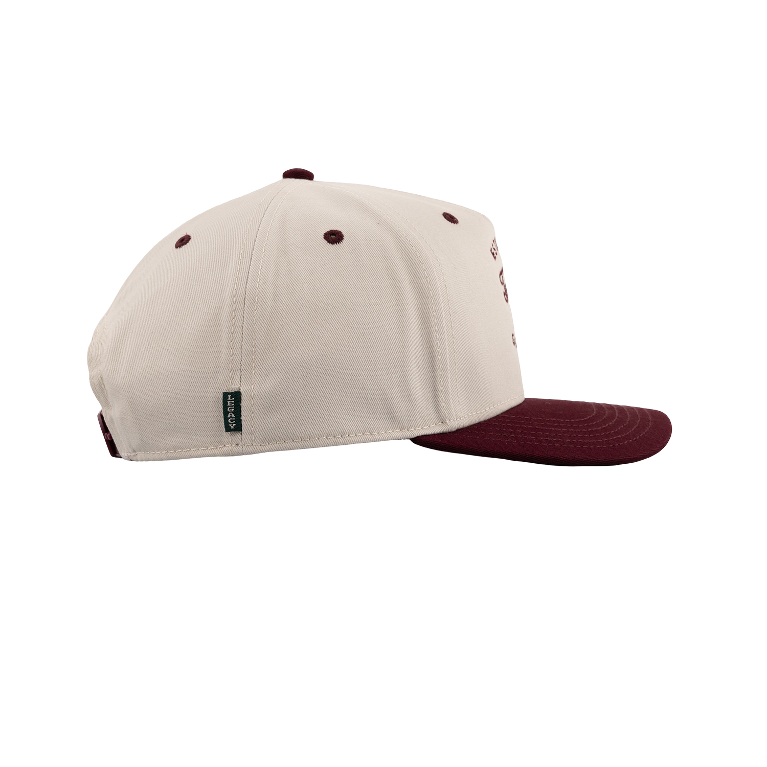 Texas A&M League Collegiate 6 Panel Snapback Cap - Beige