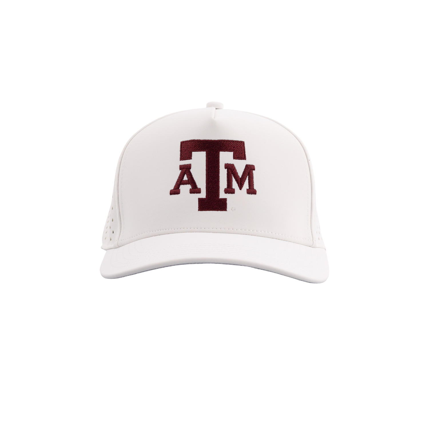 Texas A&M Legacy Youth High Crown Snapback Cap - White